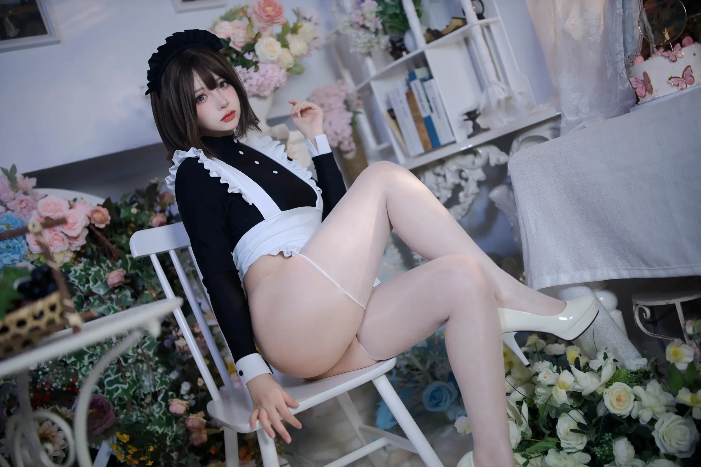 疯猫ss – 少女的衣橱 连体女 Cosplay-第7张