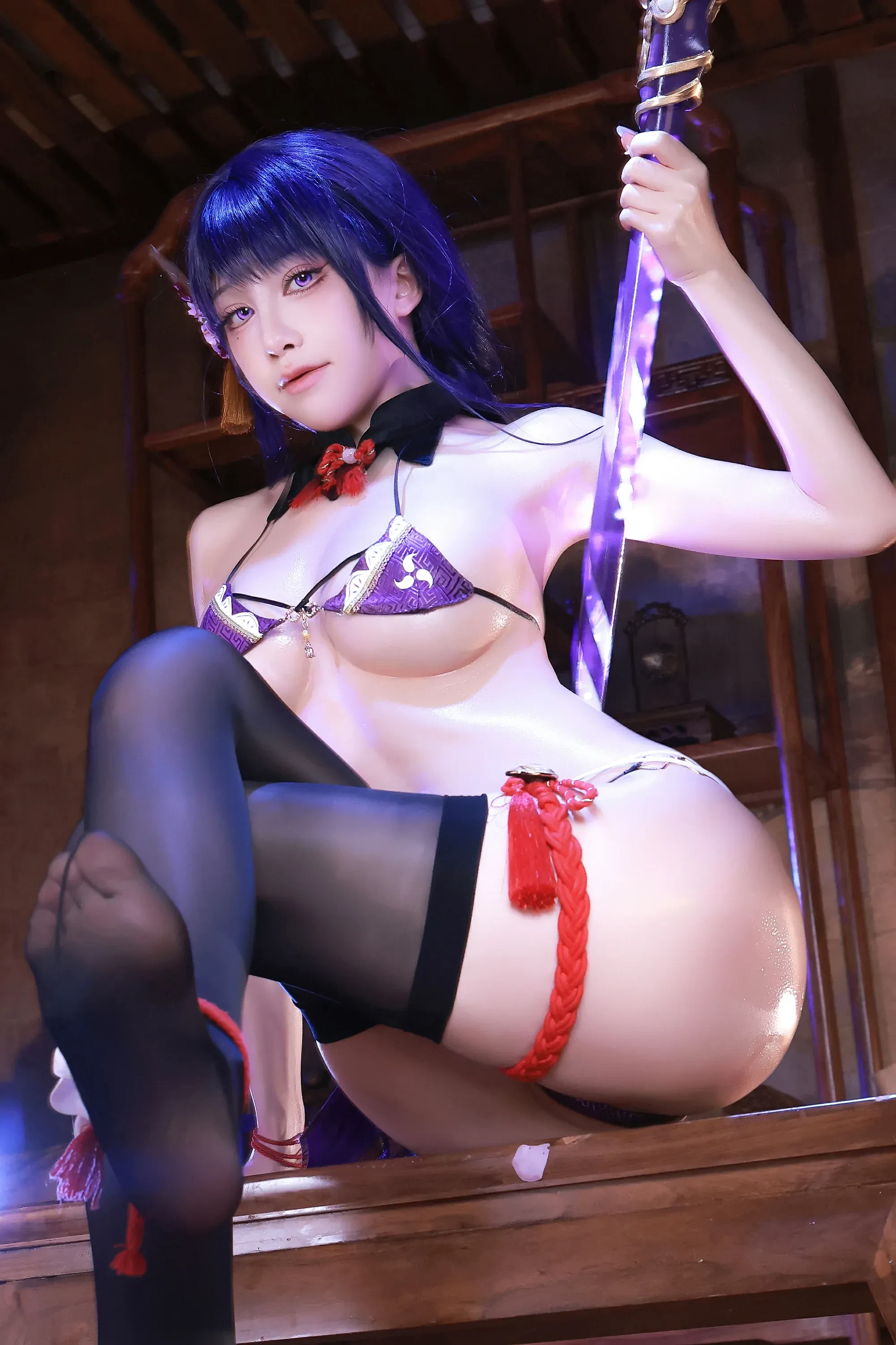 水淼Aqua – 稻妻 Cosplay-第17张