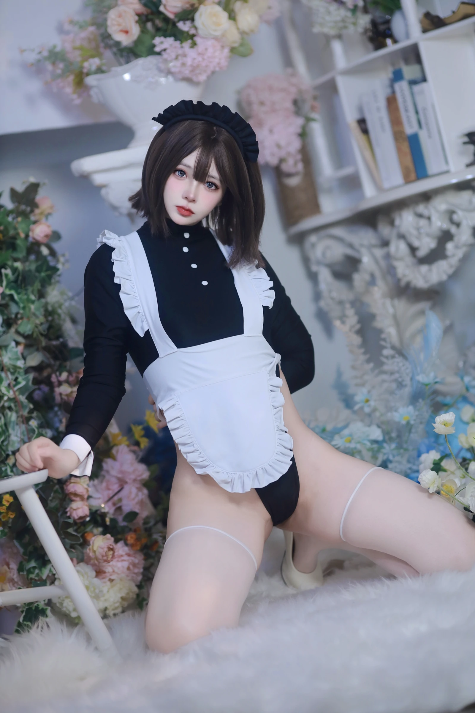 疯猫ss – 少女的衣橱 连体女 Cosplay-第37张