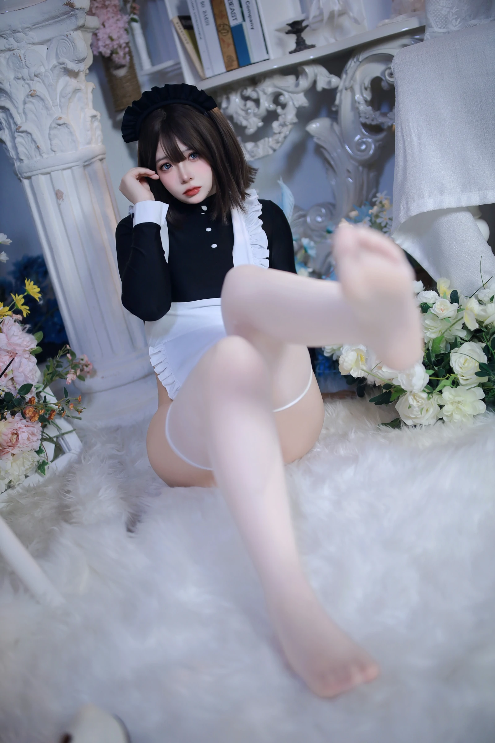 疯猫ss – 少女的衣橱 连体女 Cosplay-第44张