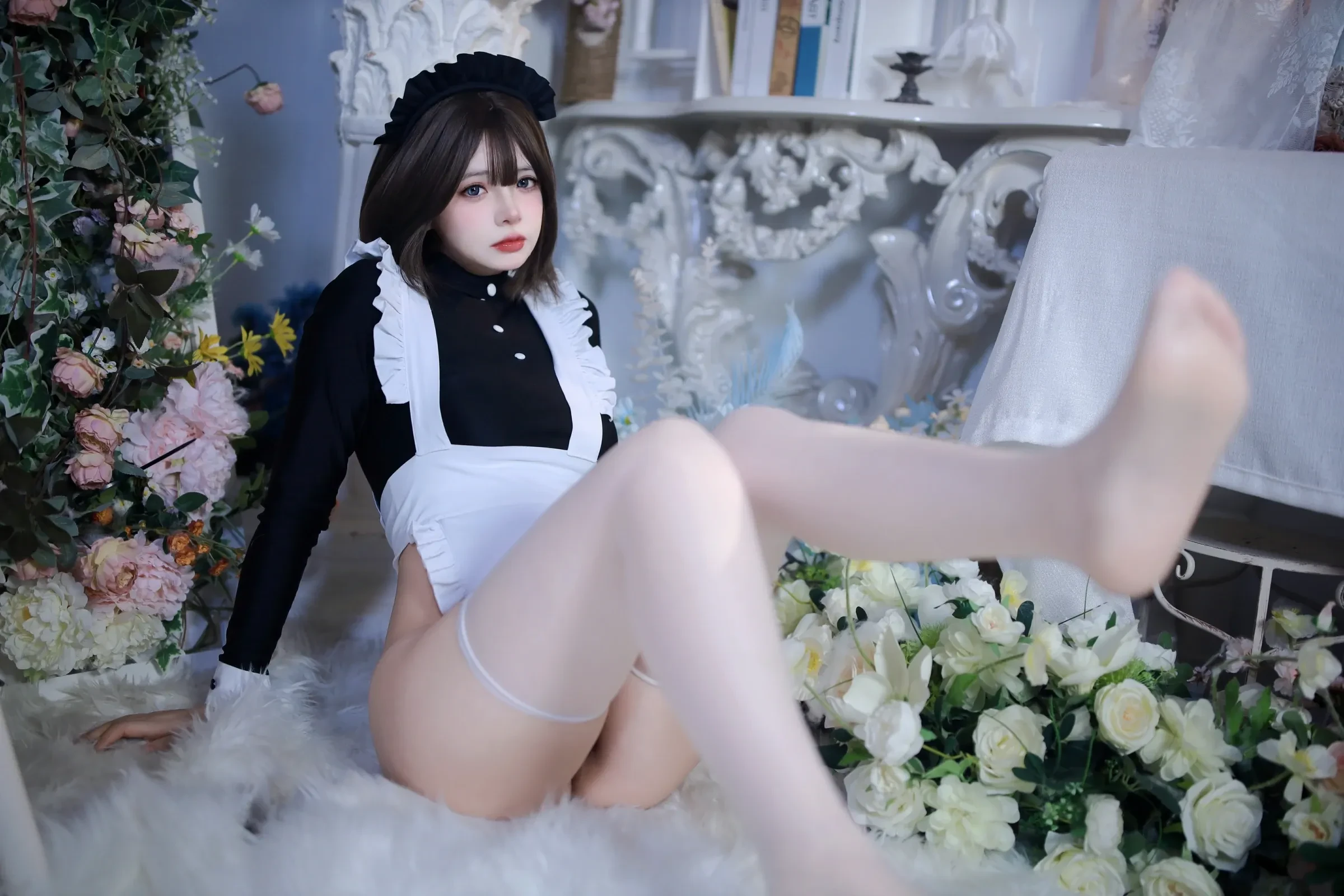疯猫ss – 少女的衣橱 连体女 Cosplay-第52张