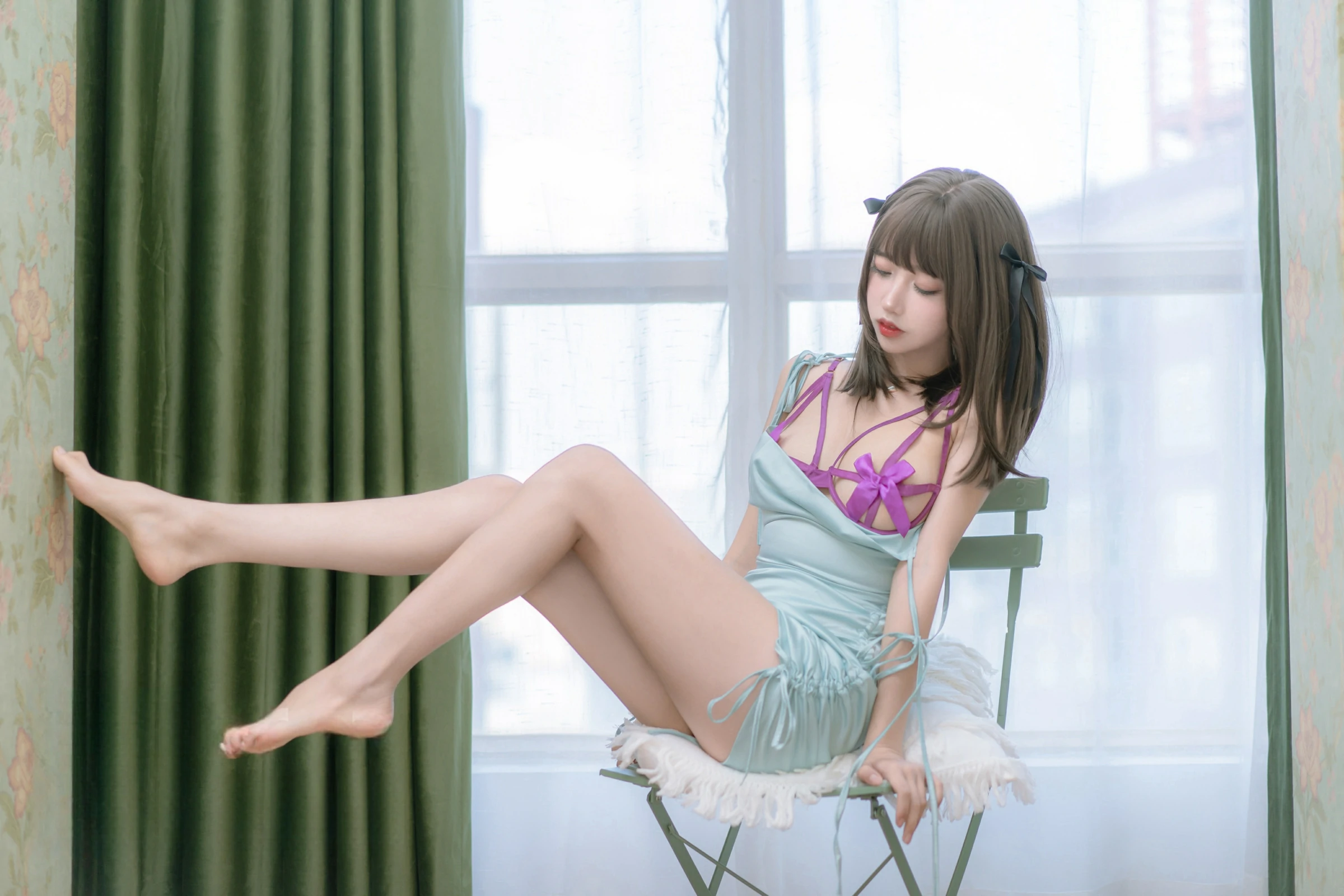 过期米线线喵 – 邻居家的妹妹 Cosplay-第2张
