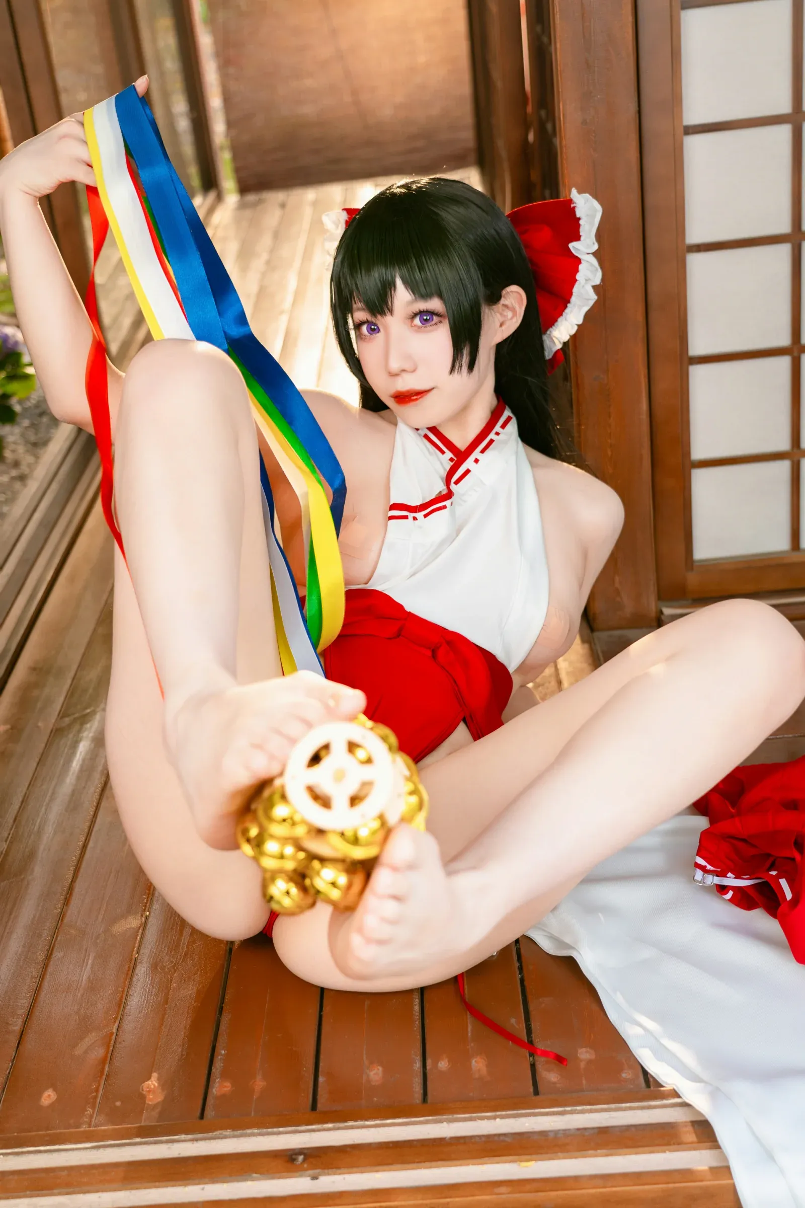 芦苇苇苇 – 巫女 Cosplay-第10张