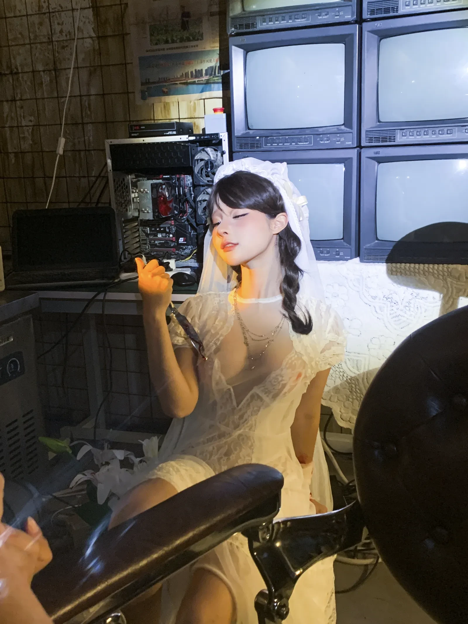 蠢沫沫 –《boss》· 花絮 Cosplay-第1张