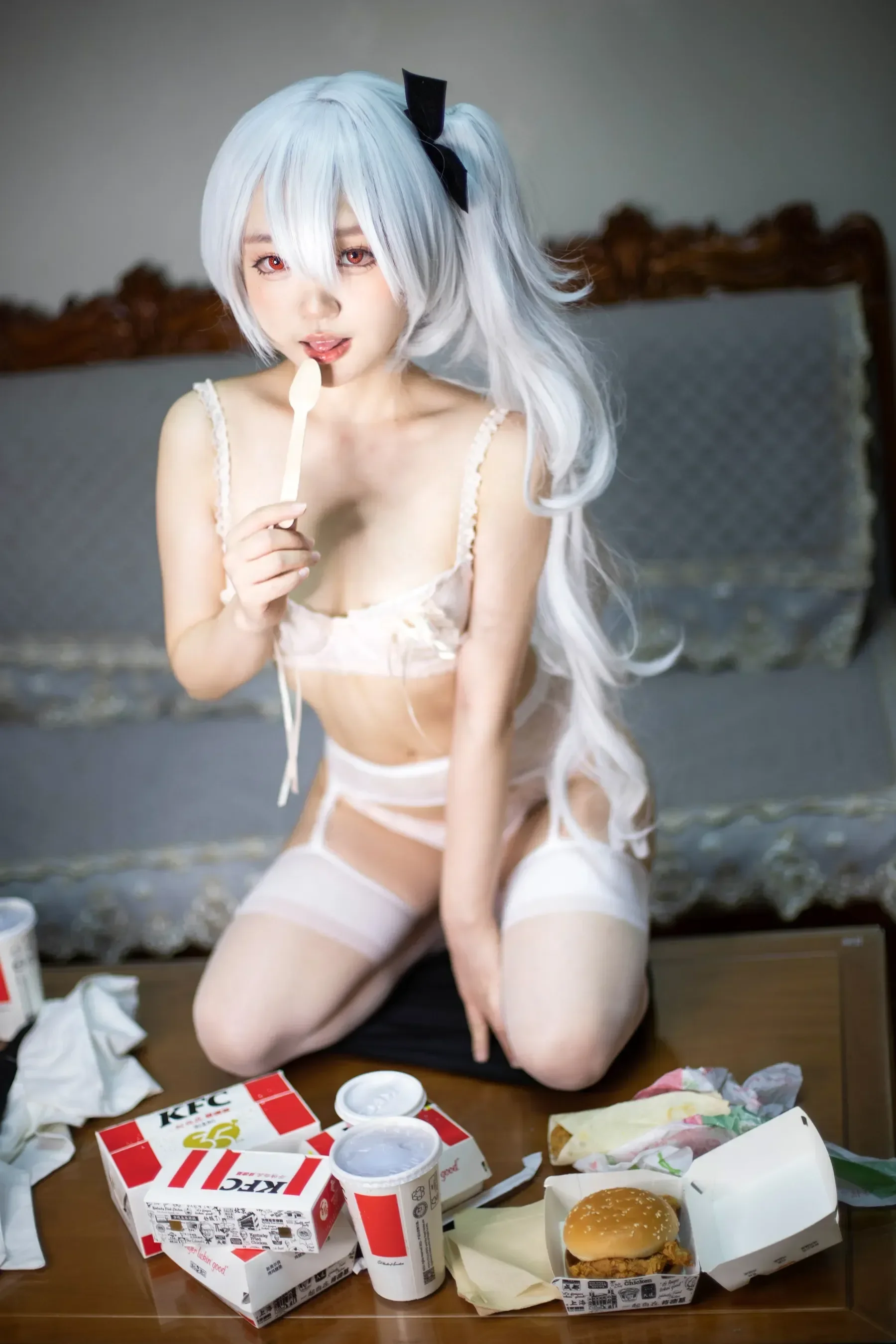 神沢永莉 – 疯狂星期四 Cosplay-第24张