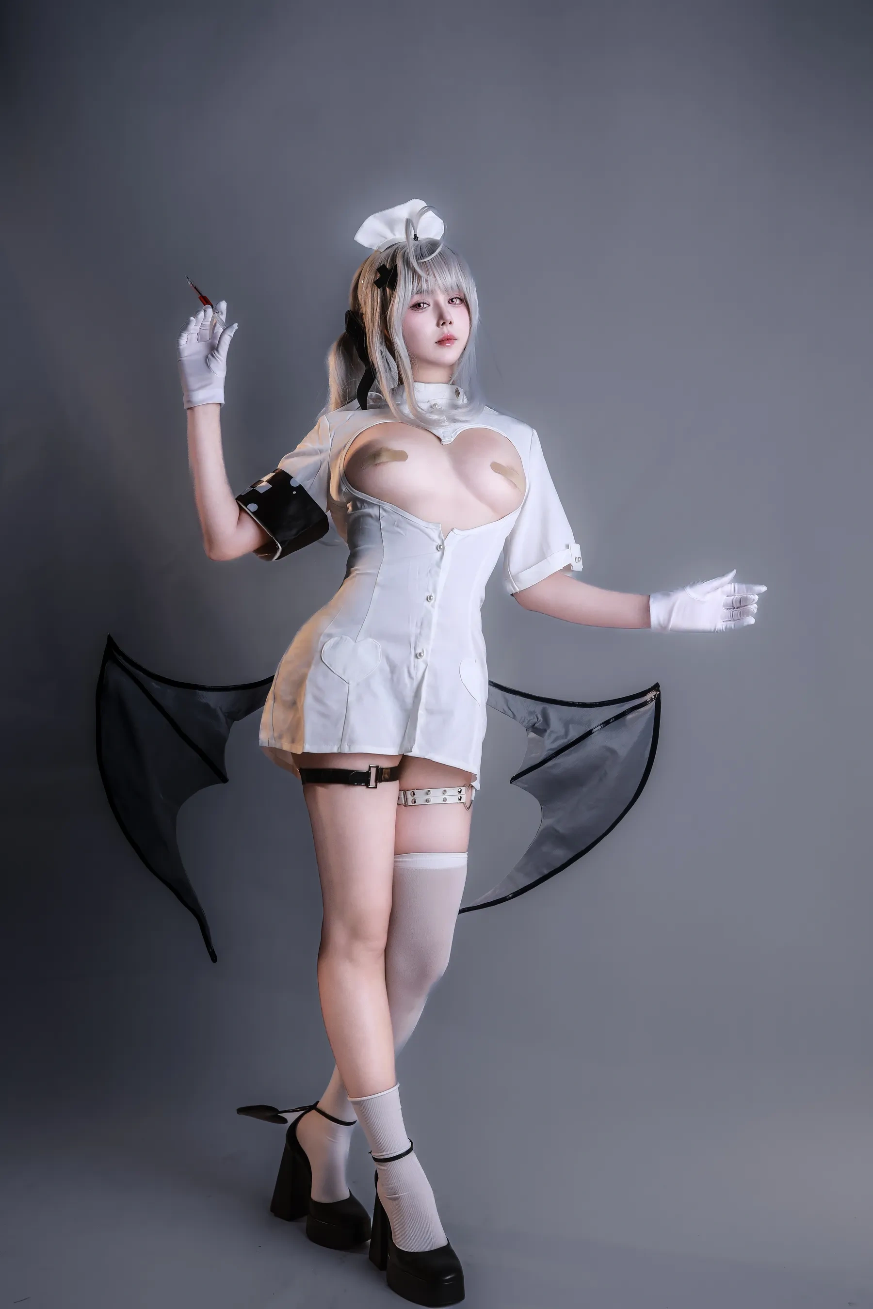 七月喵子 – 死之宫环奈 Cosplay-第26张