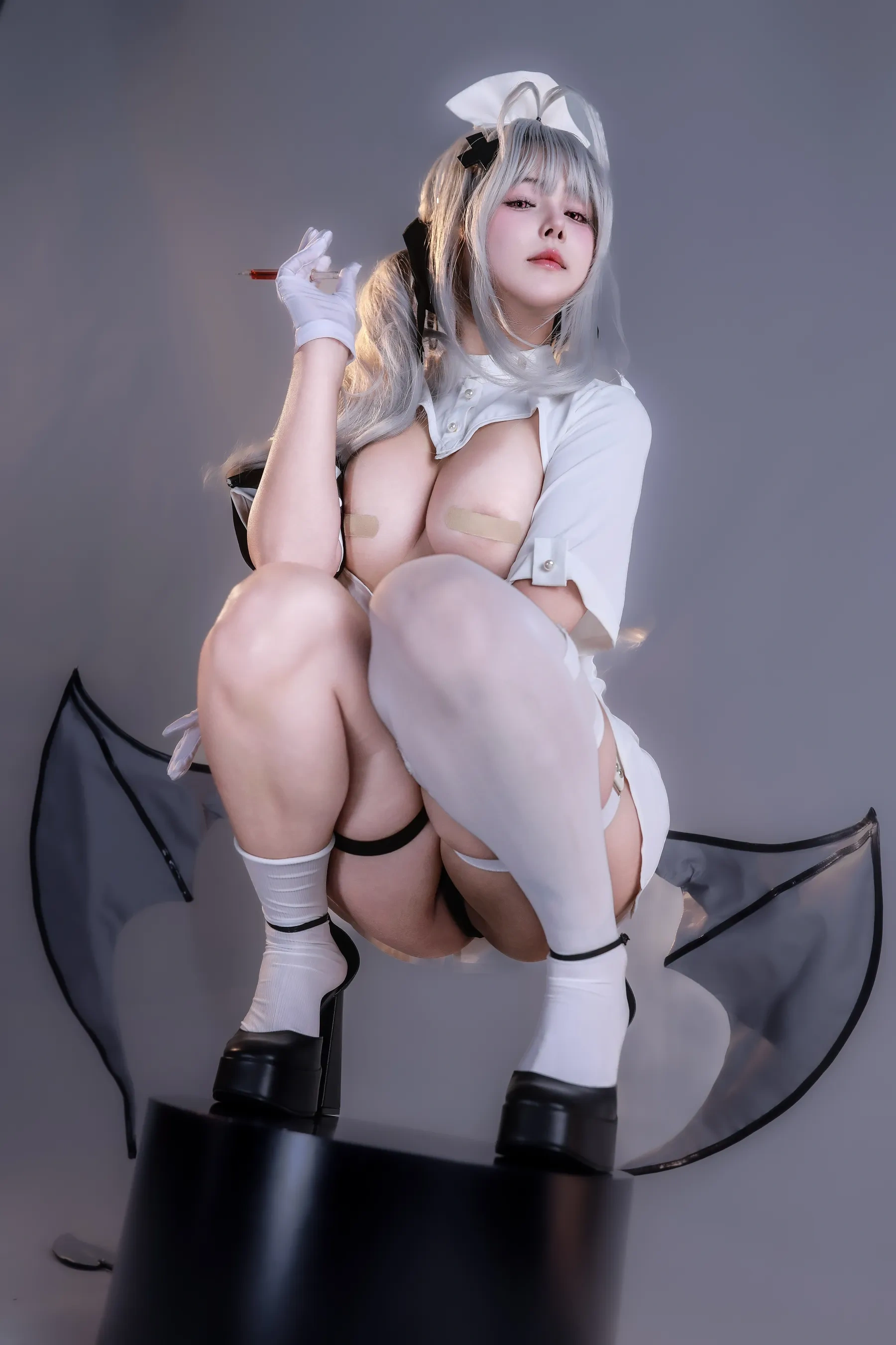 七月喵子 – 死之宫环奈 Cosplay-第35张