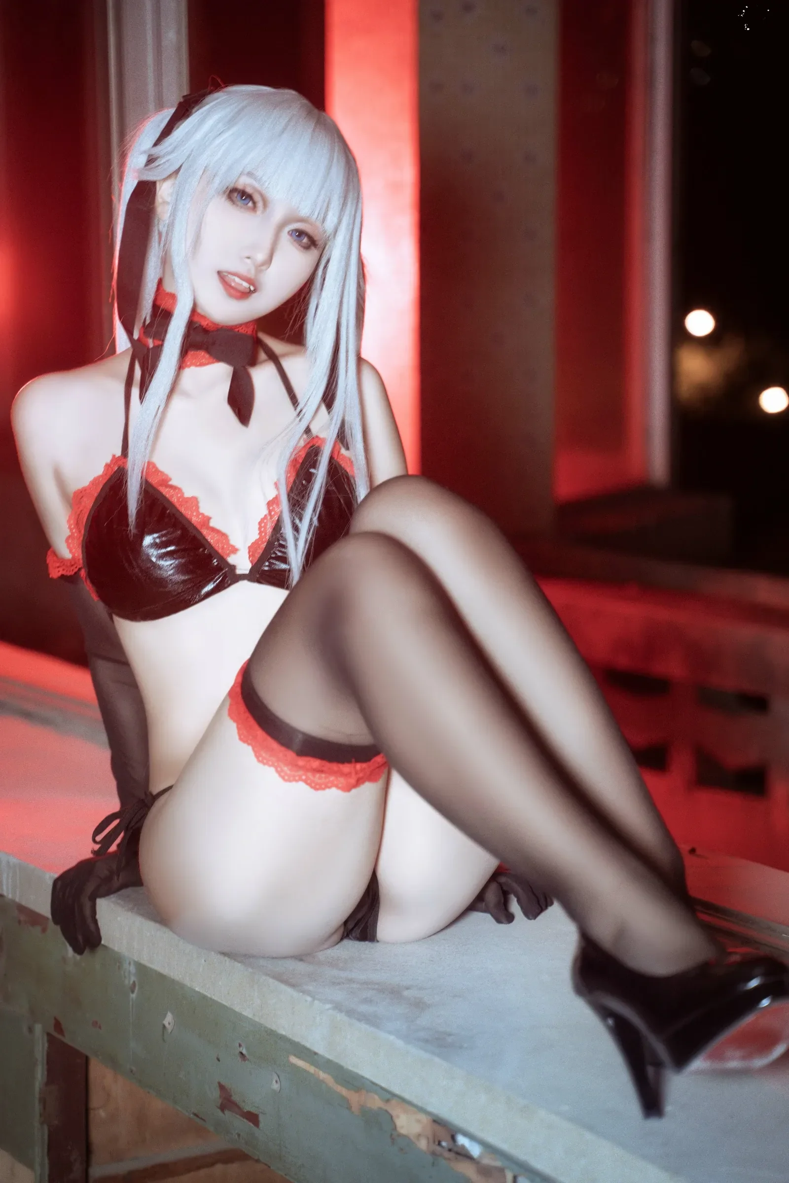 魇恨恨 – 篝之雾枝内衣 Cosplay-第18张