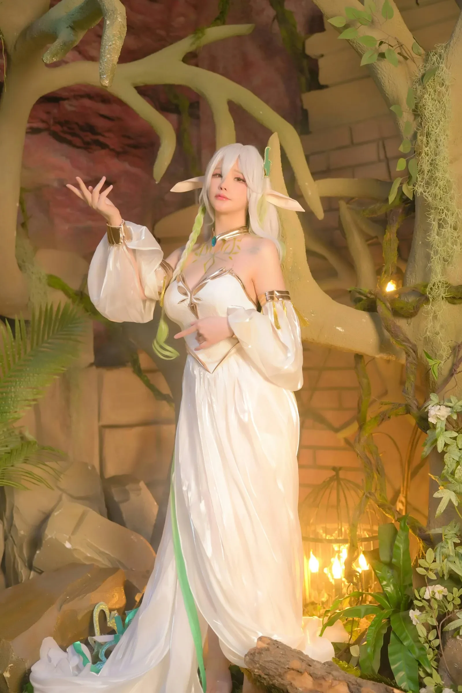 前羽rr – 原神 大慈树王 Cosplay-第7张