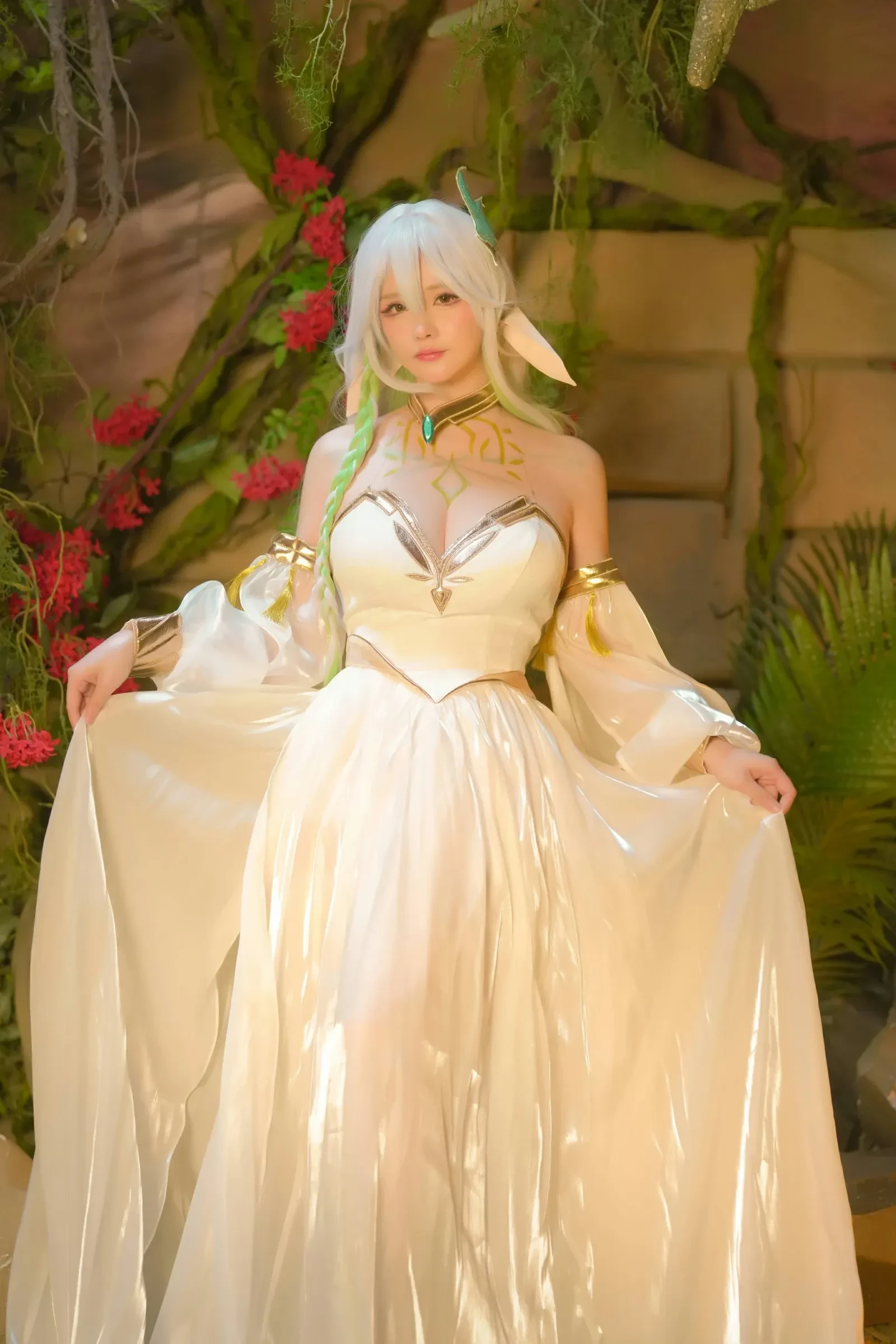 前羽rr – 原神 大慈树王 Cosplay-第5张