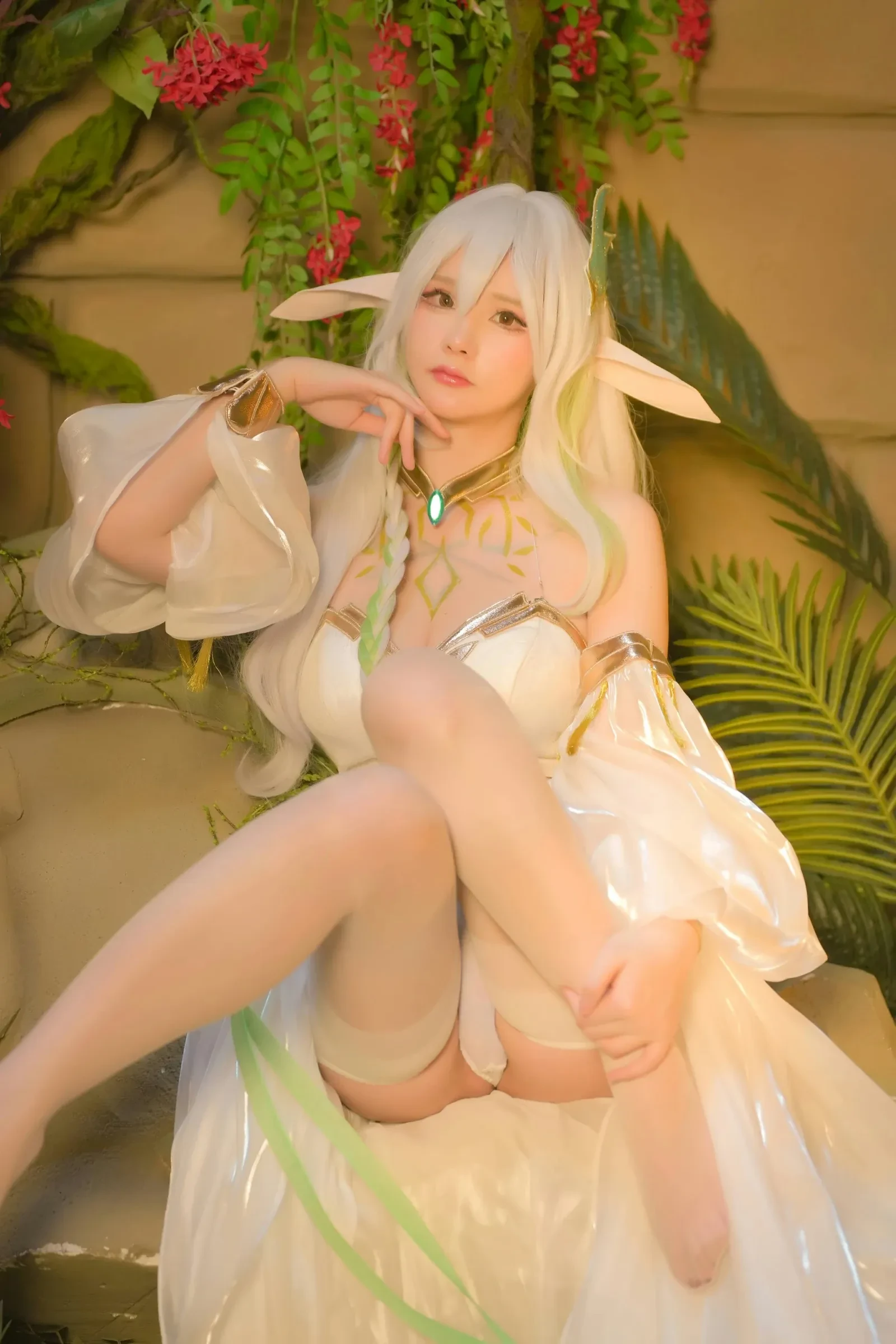 前羽rr – 原神 大慈树王 Cosplay-第4张