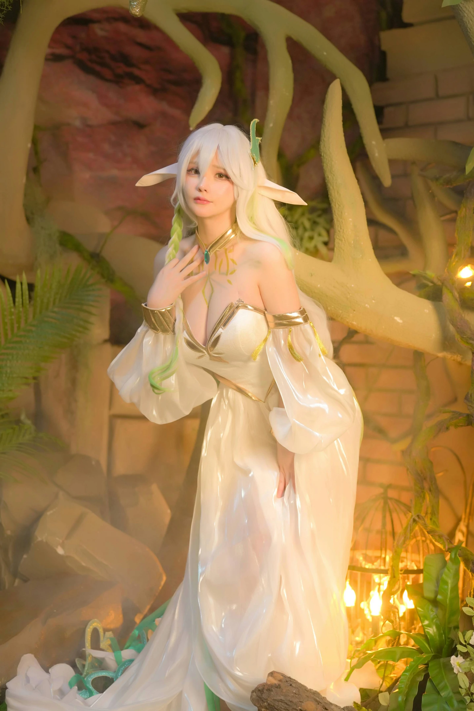 前羽rr – 原神 大慈树王 Cosplay-第8张