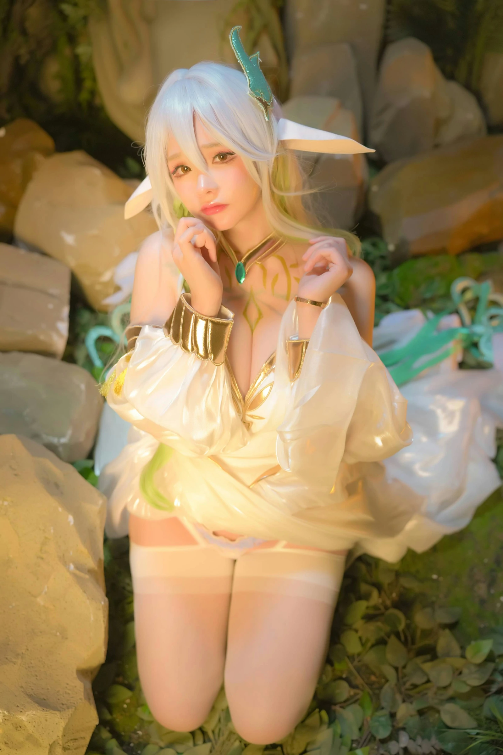 前羽rr – 原神 大慈树王 Cosplay-第38张