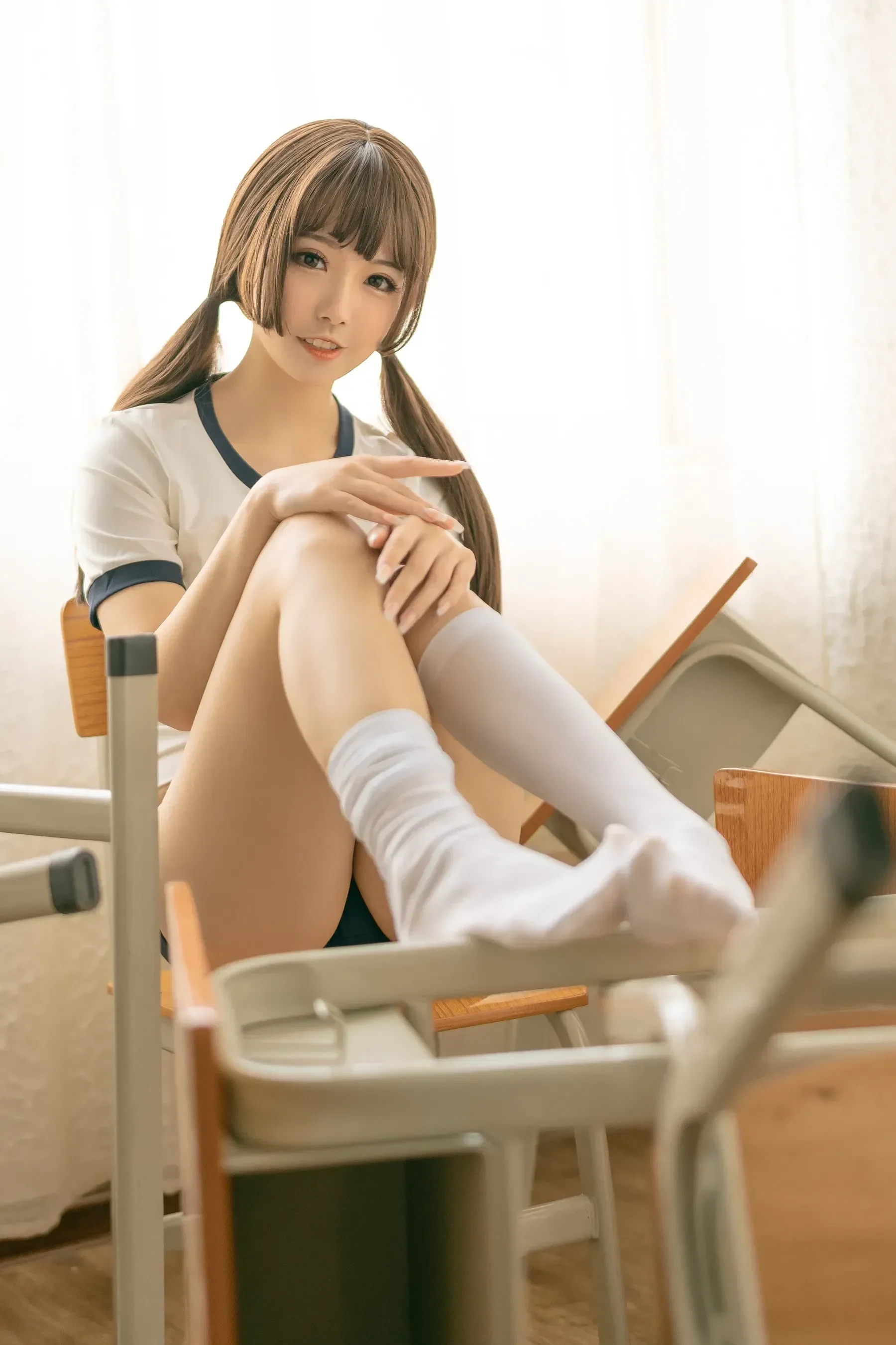 桃良阿宅 – 体操服 Cosplay-第1张
