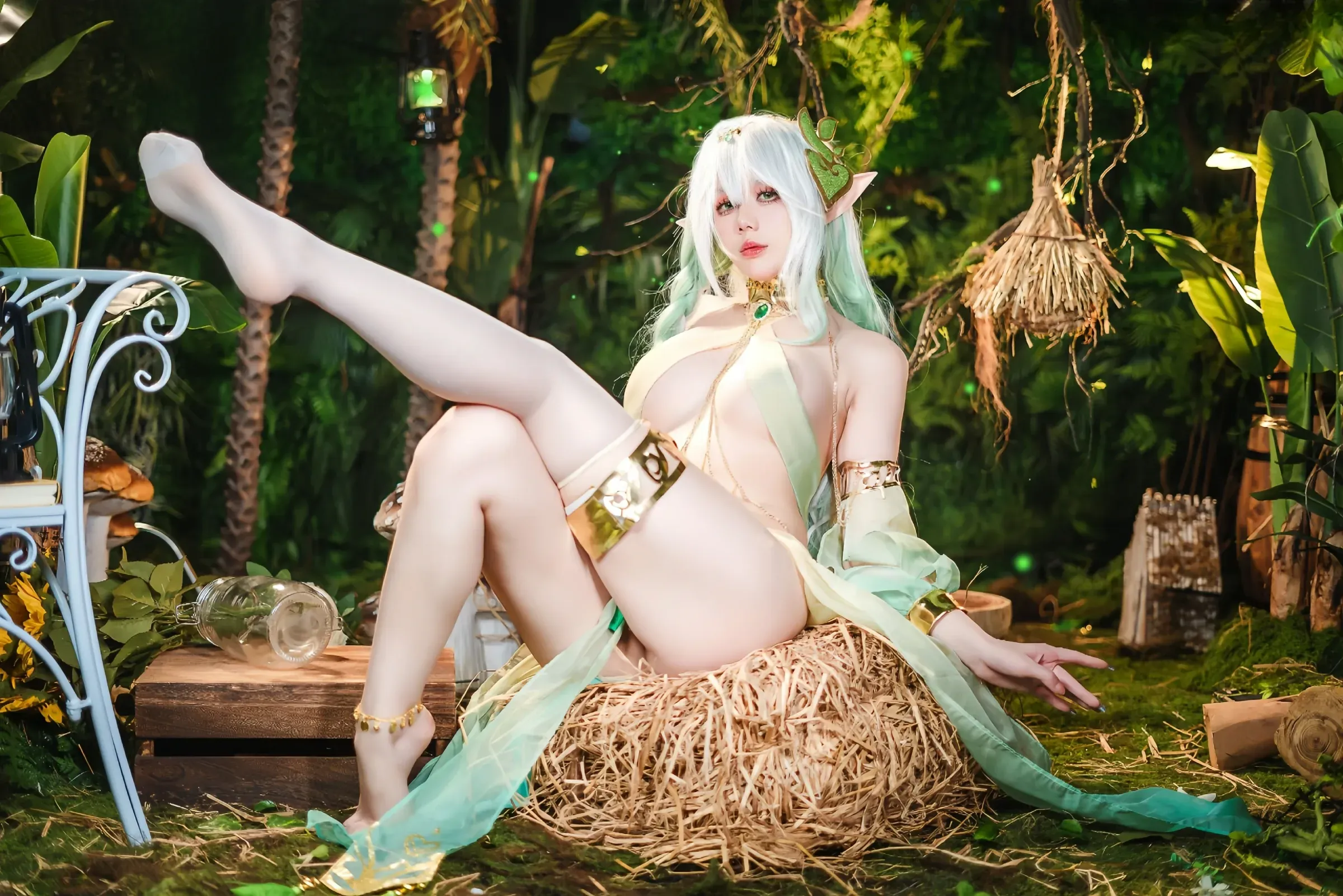 九言 – 纳西妲 Cosplay-第35张
