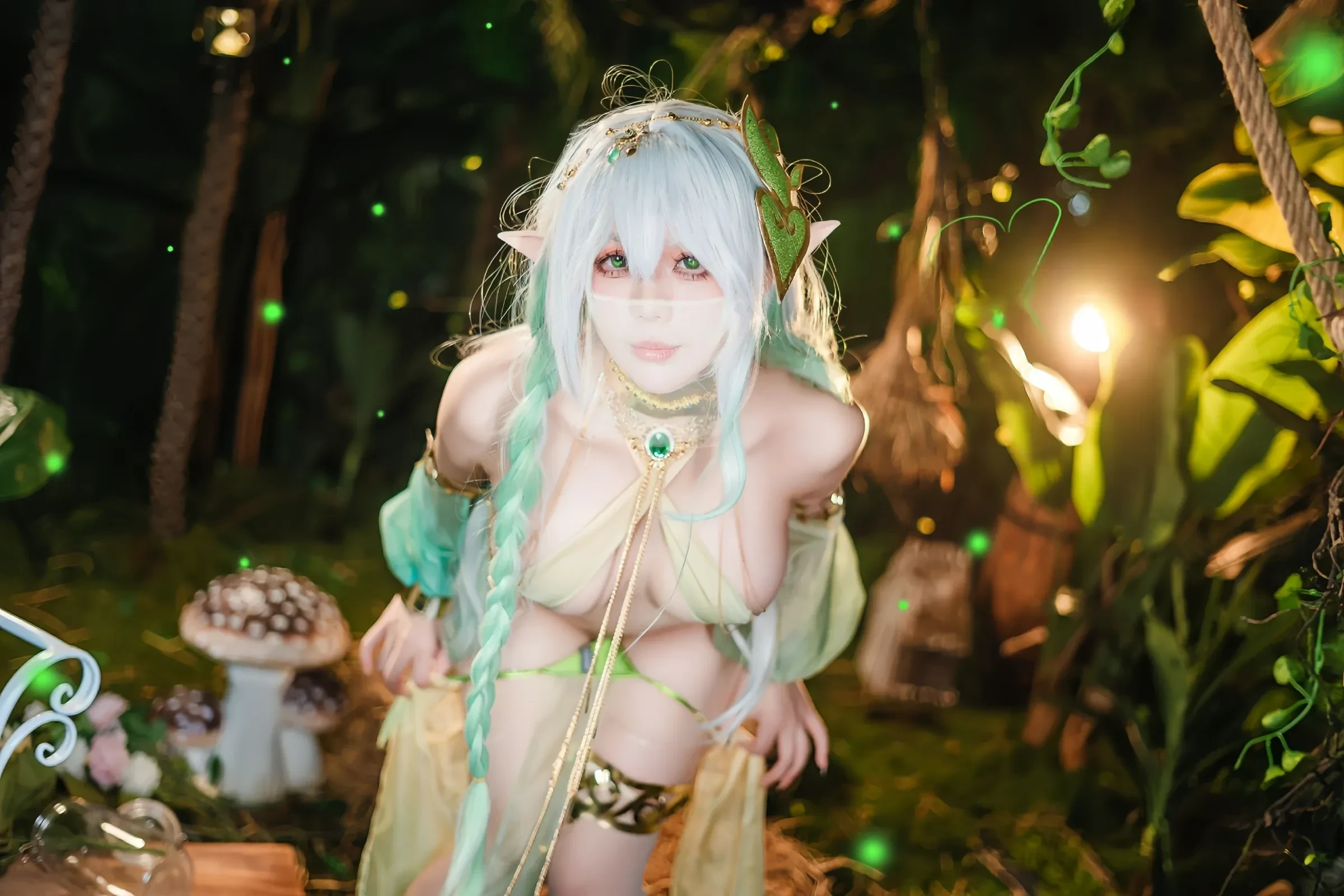 九言 – 纳西妲 Cosplay-第45张