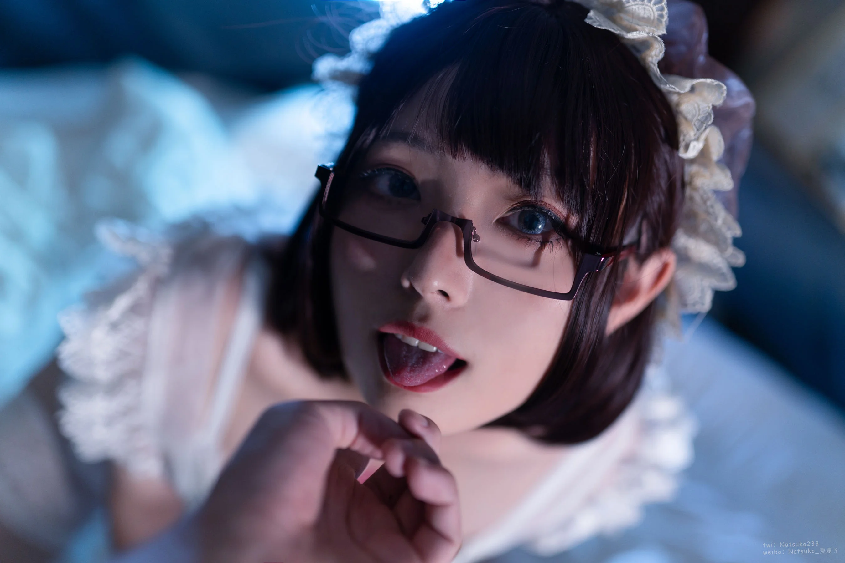 Natsuko夏夏子 – 透明女仆 Cosplay-第7张