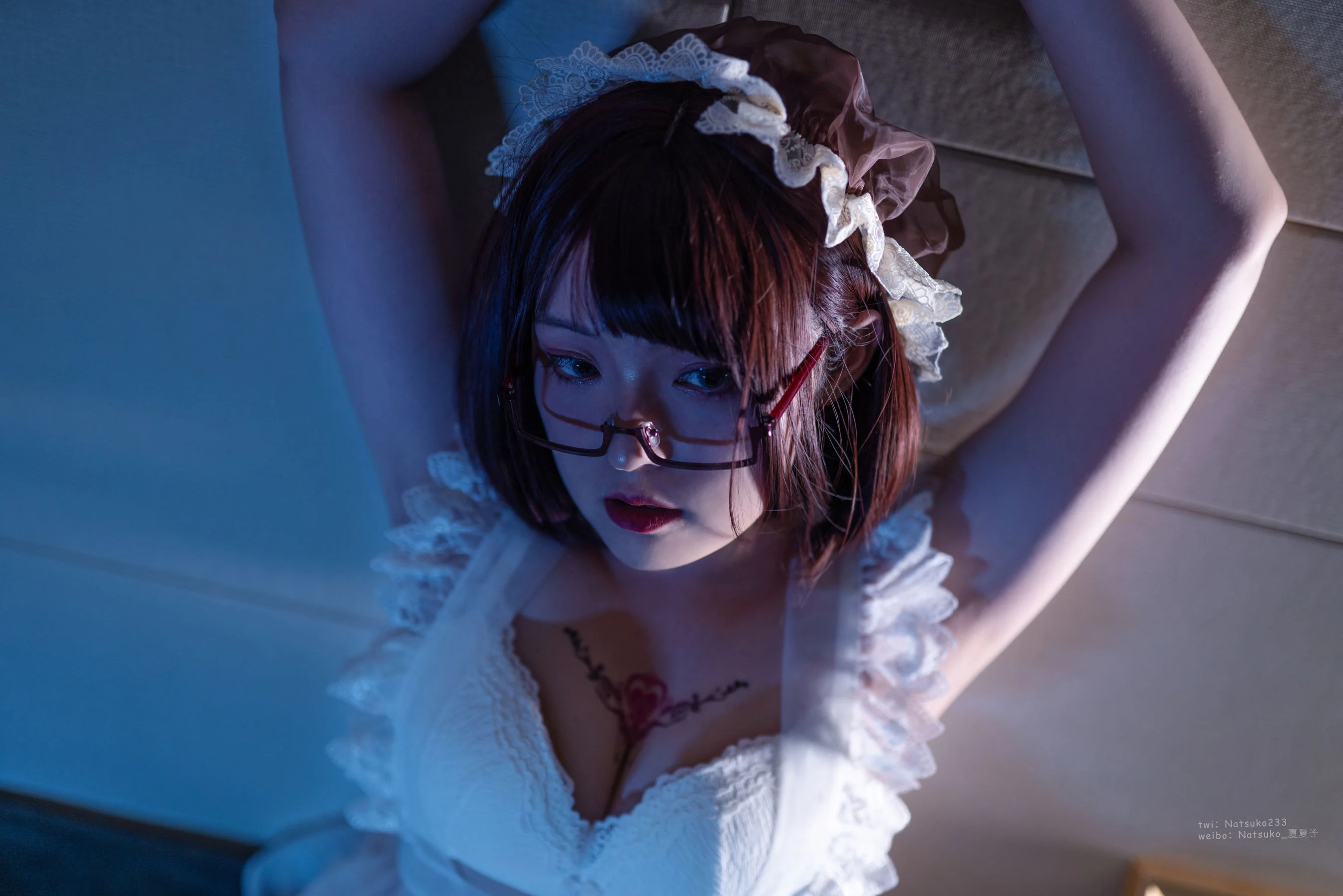 Natsuko夏夏子 – 透明女仆 Cosplay-第24张