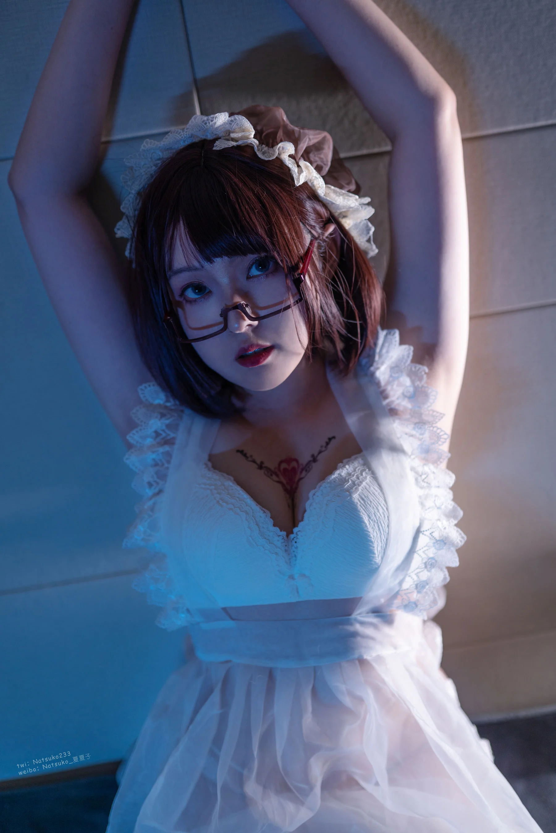 Natsuko夏夏子 – 透明女仆 Cosplay-第25张