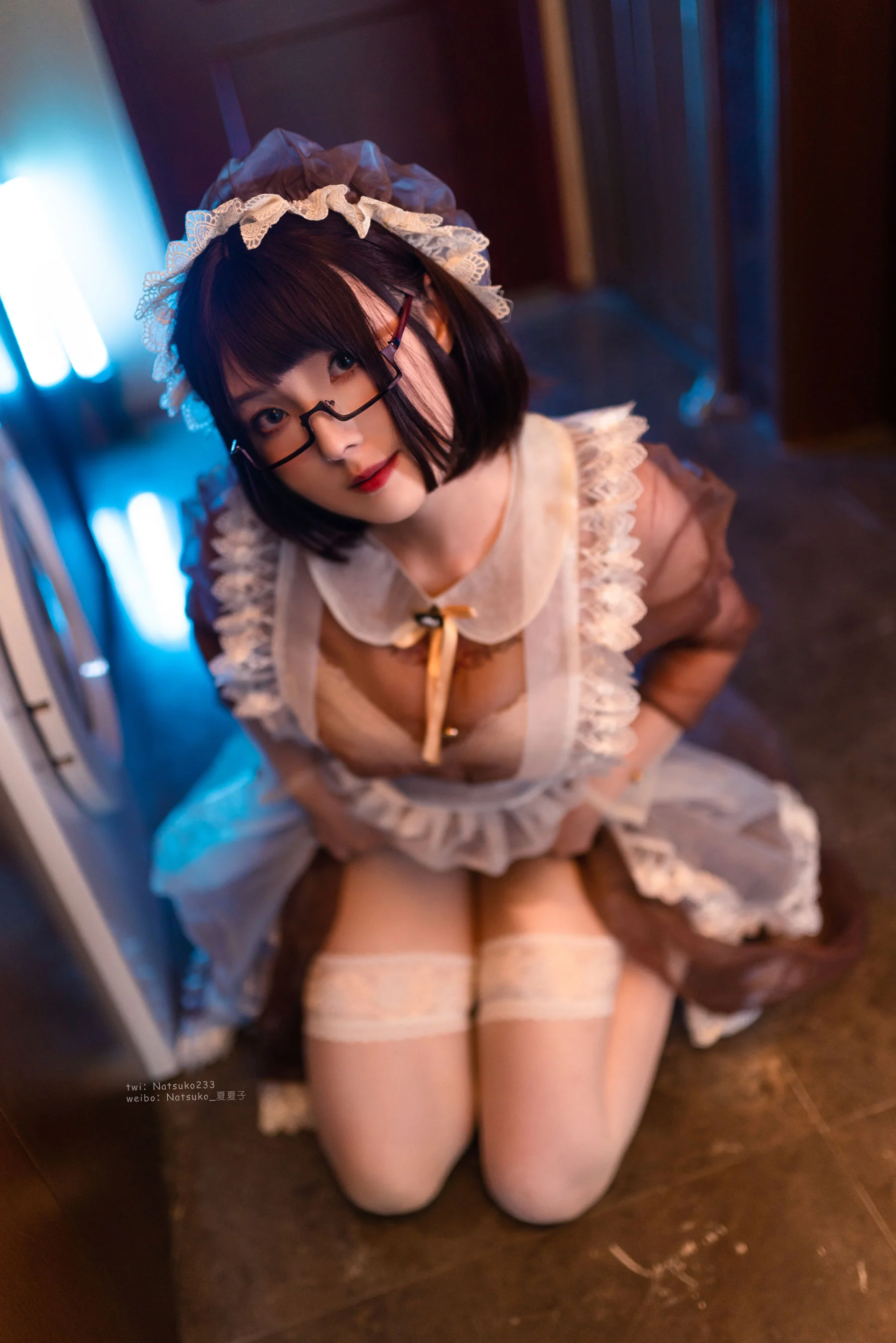 Natsuko夏夏子 – 透明女仆 Cosplay-第41张