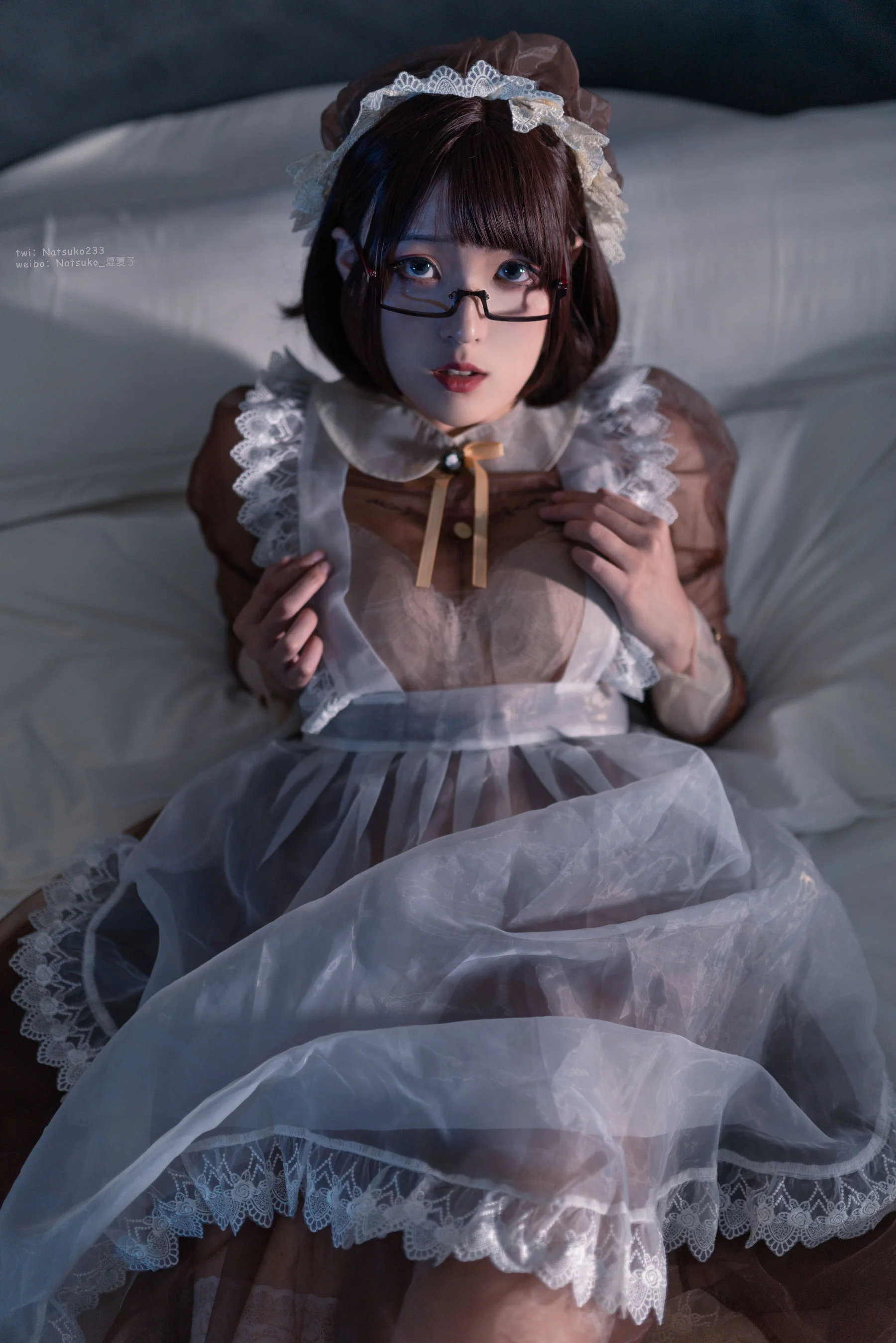 Natsuko夏夏子 – 透明女仆 Cosplay-第73张