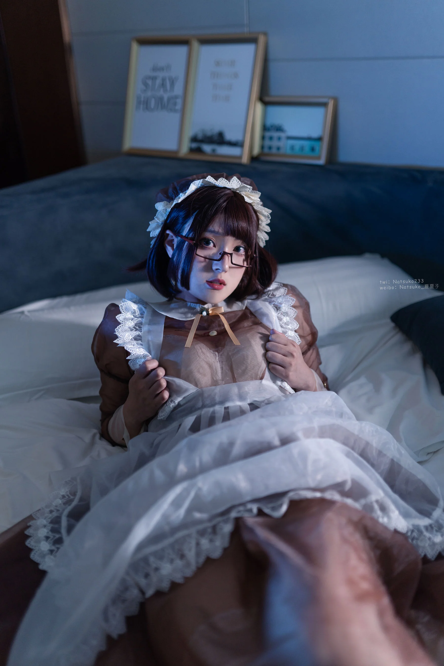 Natsuko夏夏子 – 透明女仆 Cosplay-第74张