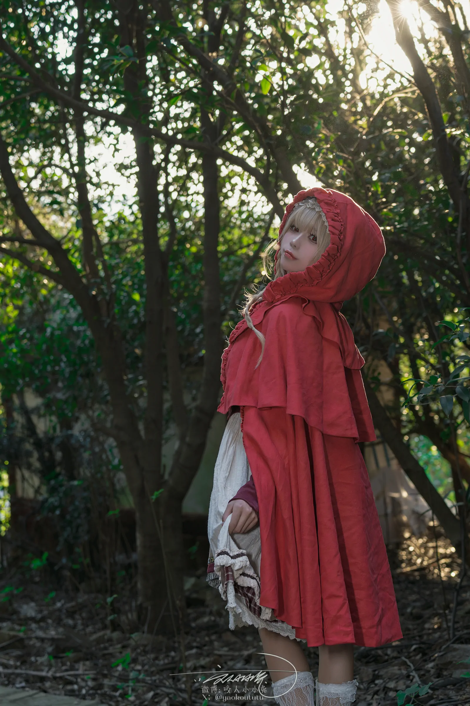 咬一口兔娘 – 迷途小红帽 Cosplay-第2张