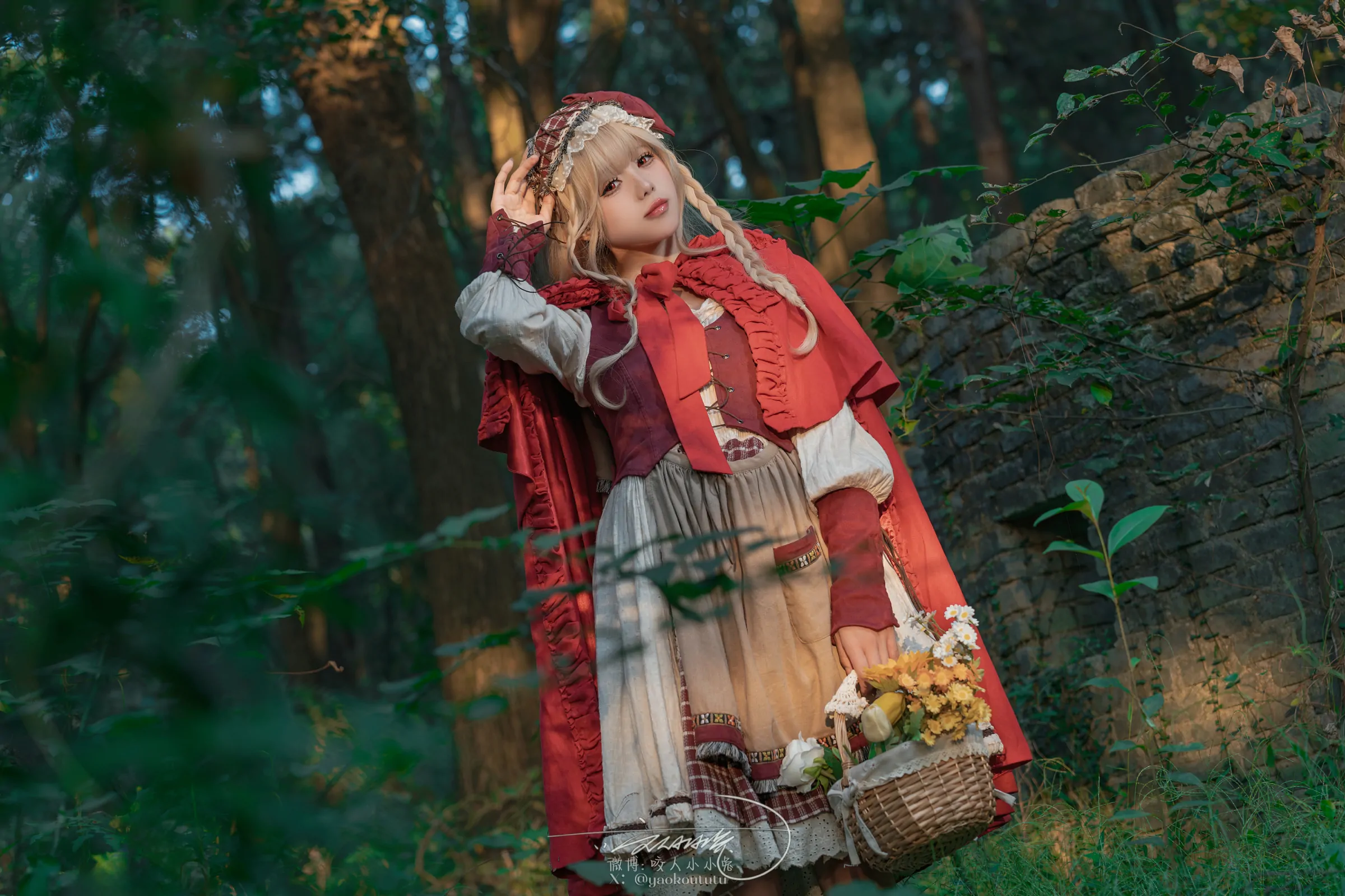 咬一口兔娘 – 迷途小红帽 Cosplay-第6张