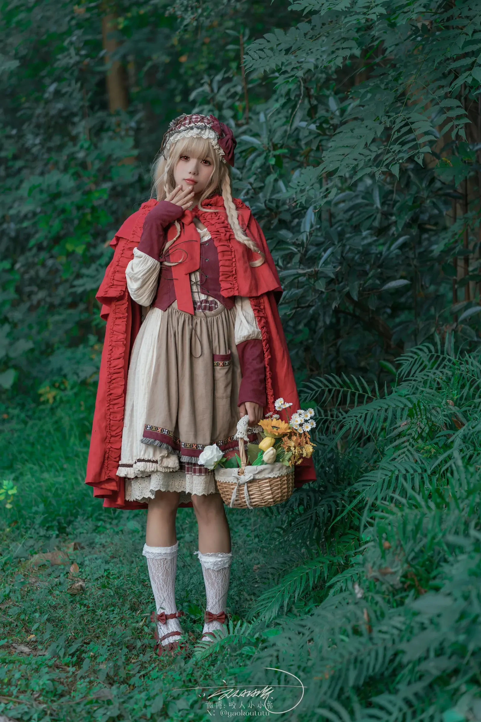咬一口兔娘 – 迷途小红帽 Cosplay-第13张