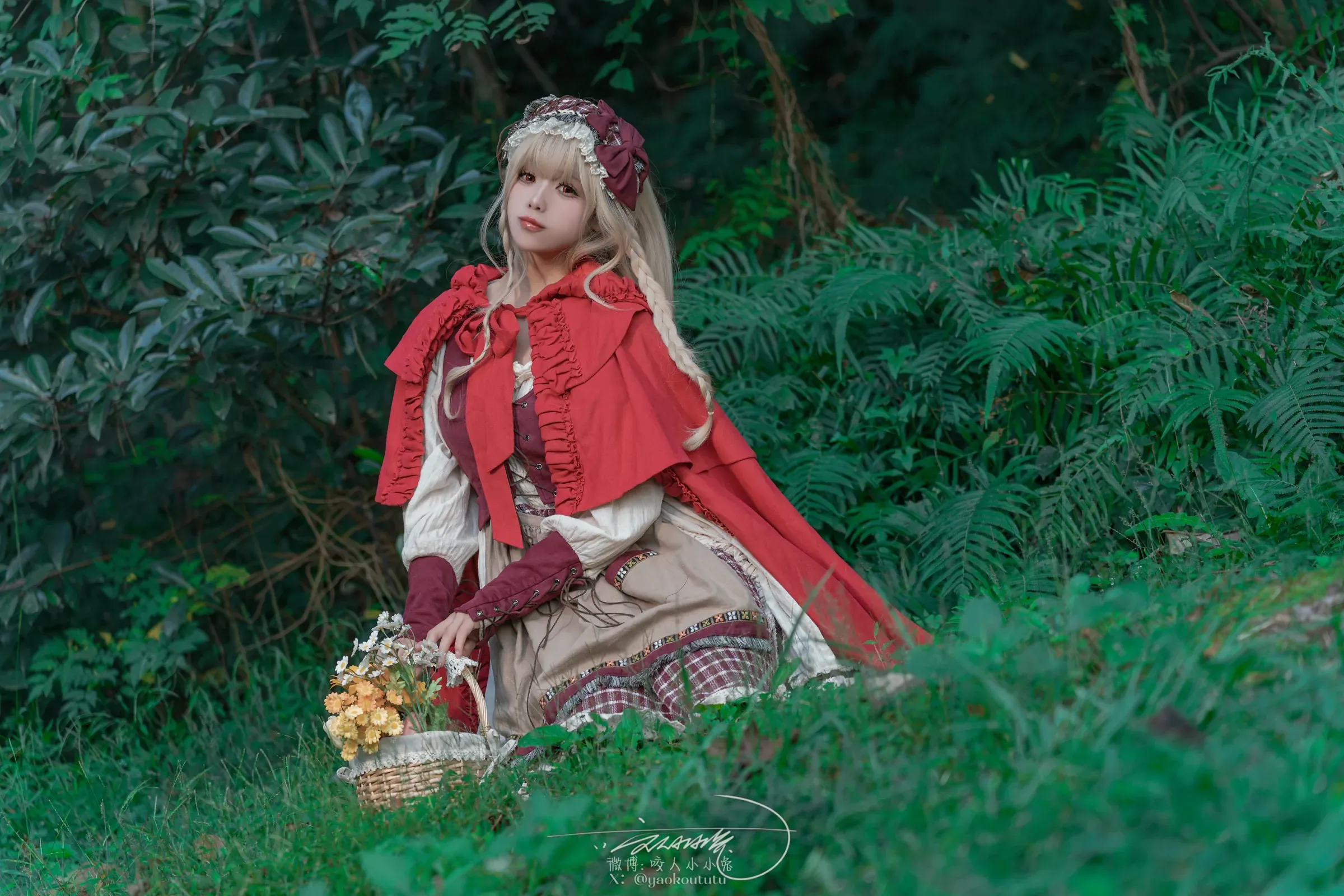 咬一口兔娘 – 迷途小红帽 Cosplay-第14张