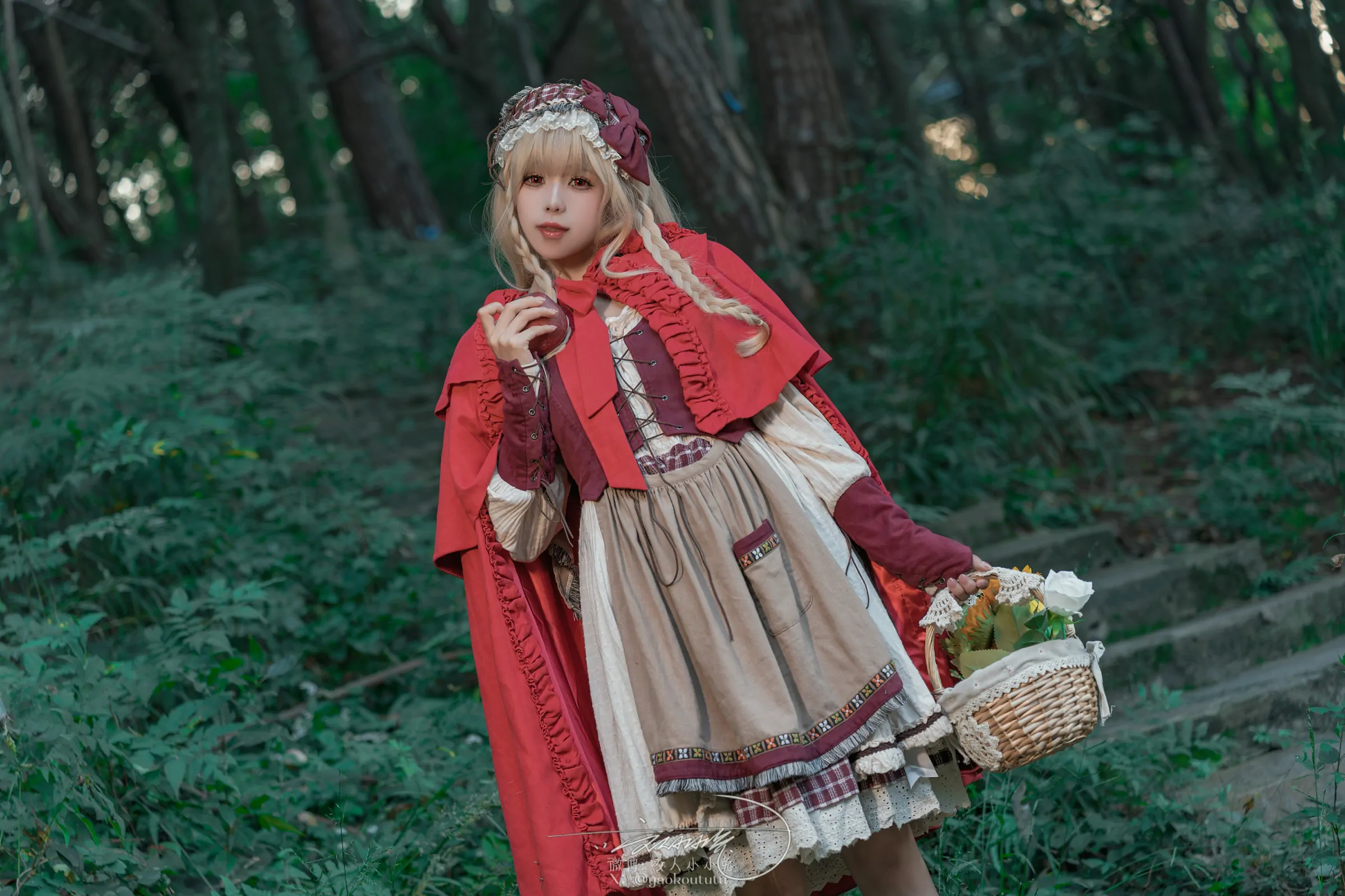 咬一口兔娘 – 迷途小红帽 Cosplay-第18张