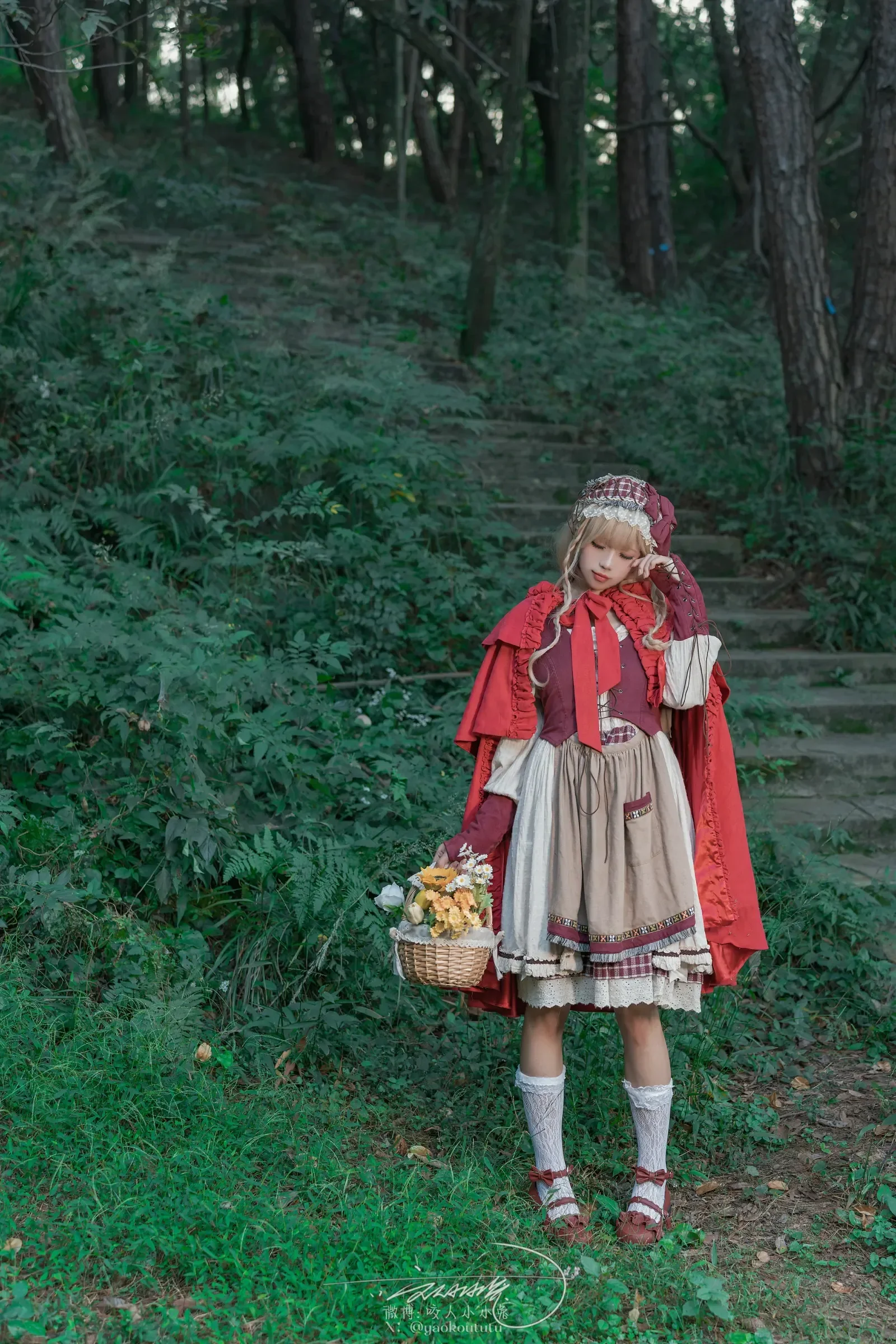 咬一口兔娘 – 迷途小红帽 Cosplay-第17张