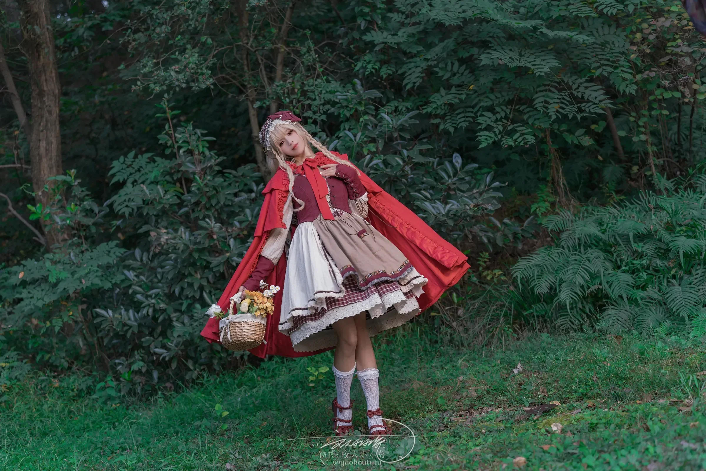 咬一口兔娘 – 迷途小红帽 Cosplay-第16张
