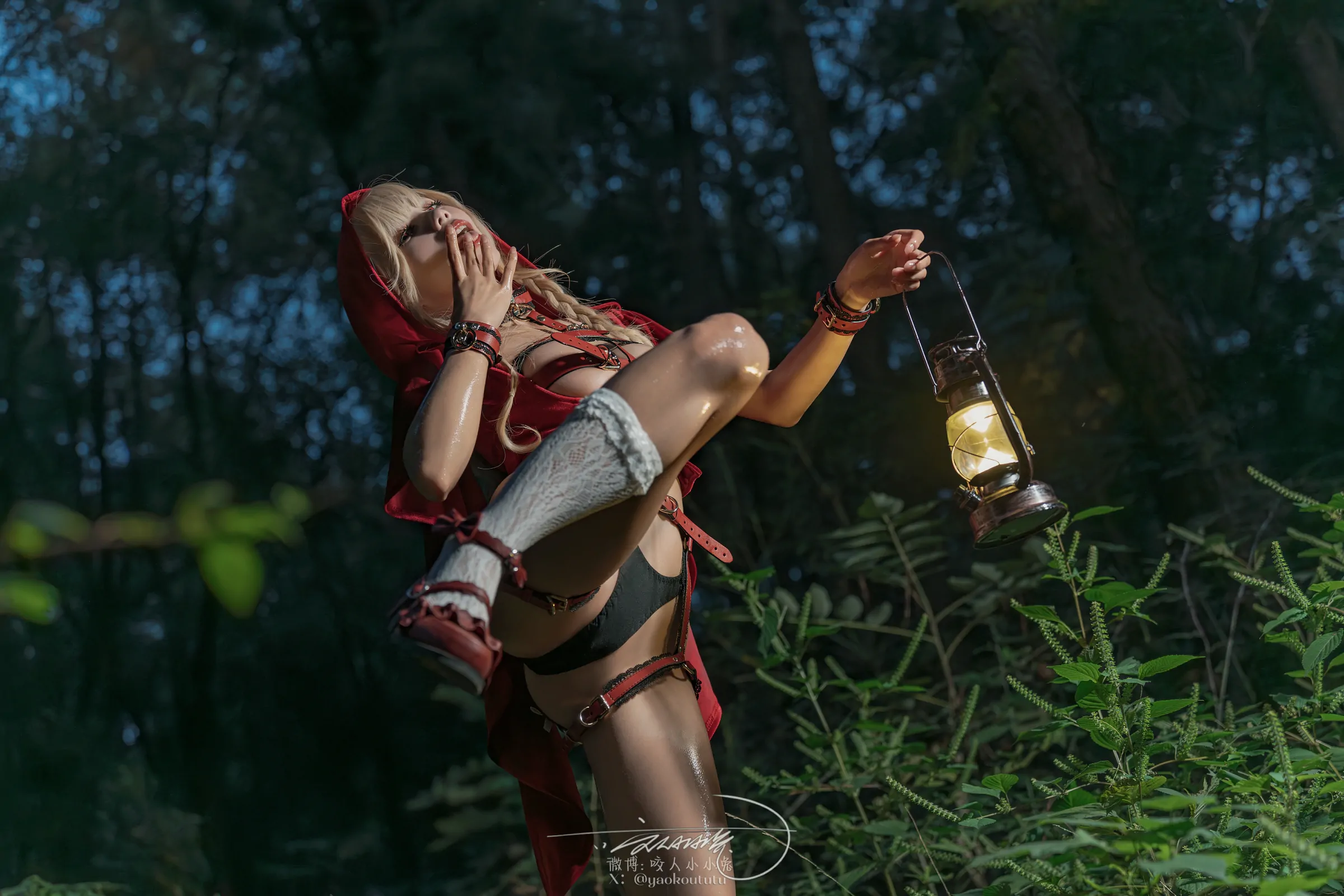 咬一口兔娘 – 迷途小红帽 Cosplay-第28张