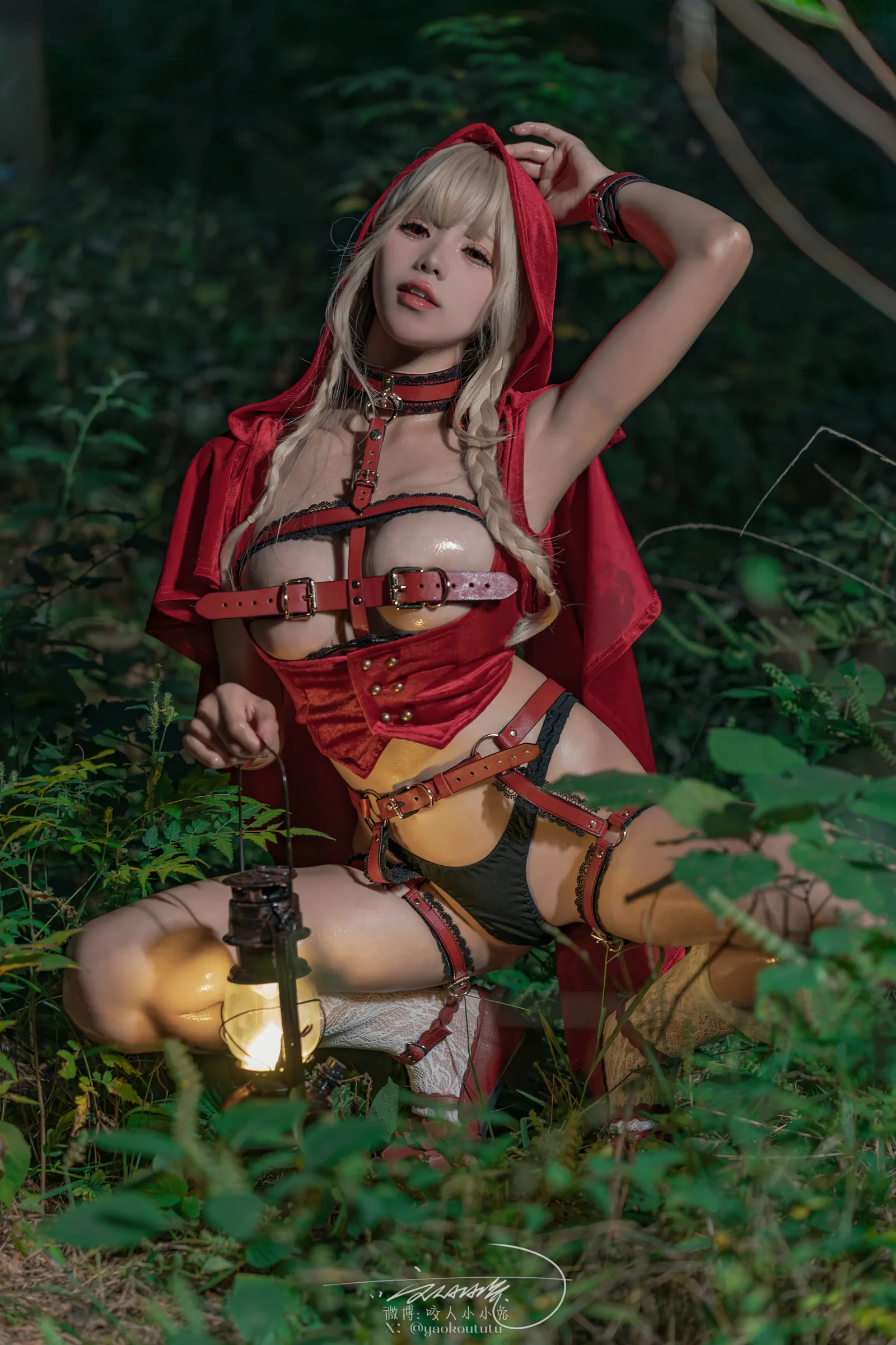 咬一口兔娘 – 迷途小红帽 Cosplay-第31张