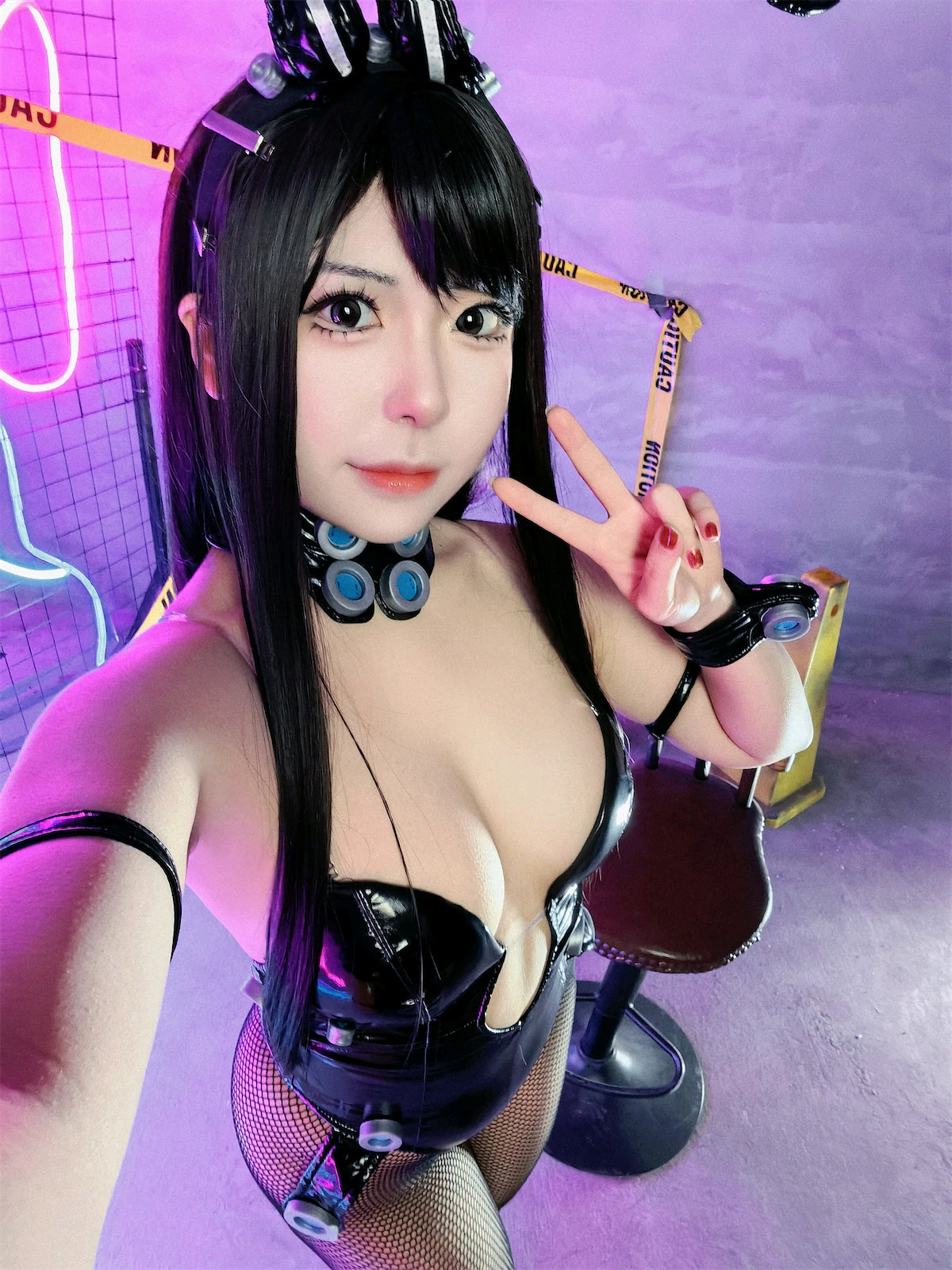 虎森森 – 杀戮都市 下平玲花 Cosplay-第7张