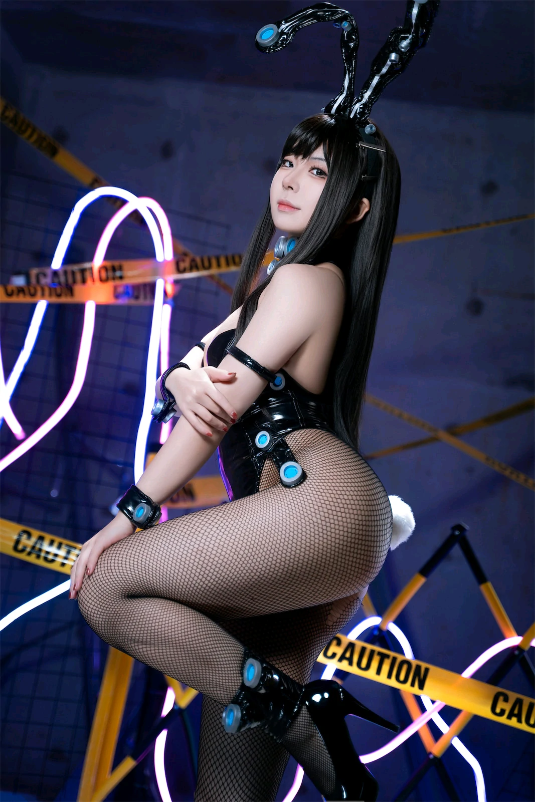 虎森森 – 杀戮都市 下平玲花 Cosplay-第27张
