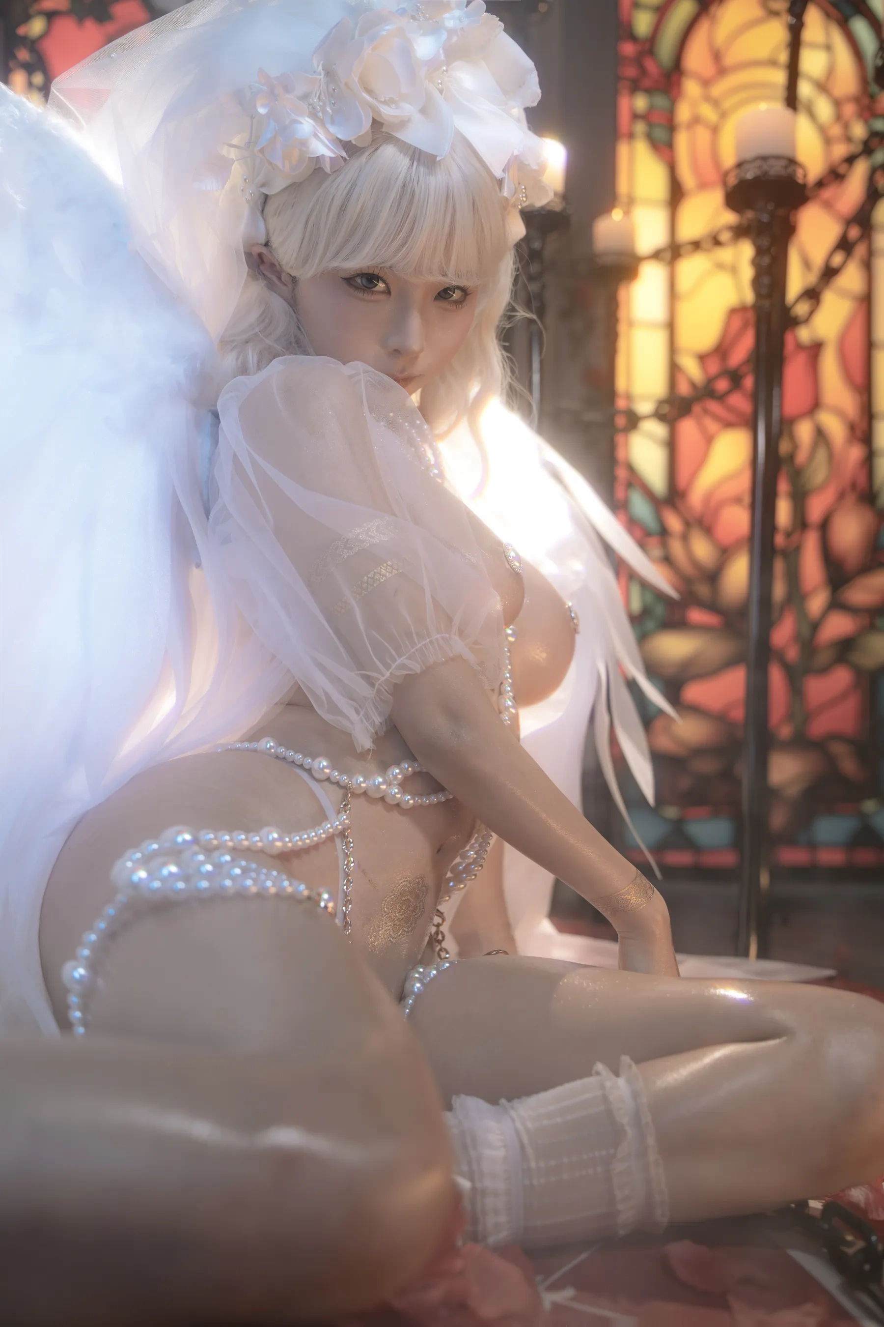 蠢沫沫 – 坠天使 Cosplay-第54张