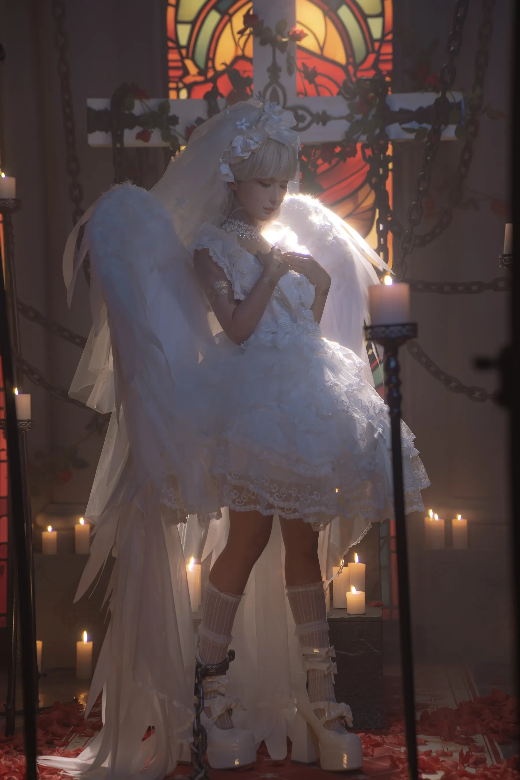 蠢沫沫 – 坠天使 Cosplay-第60张