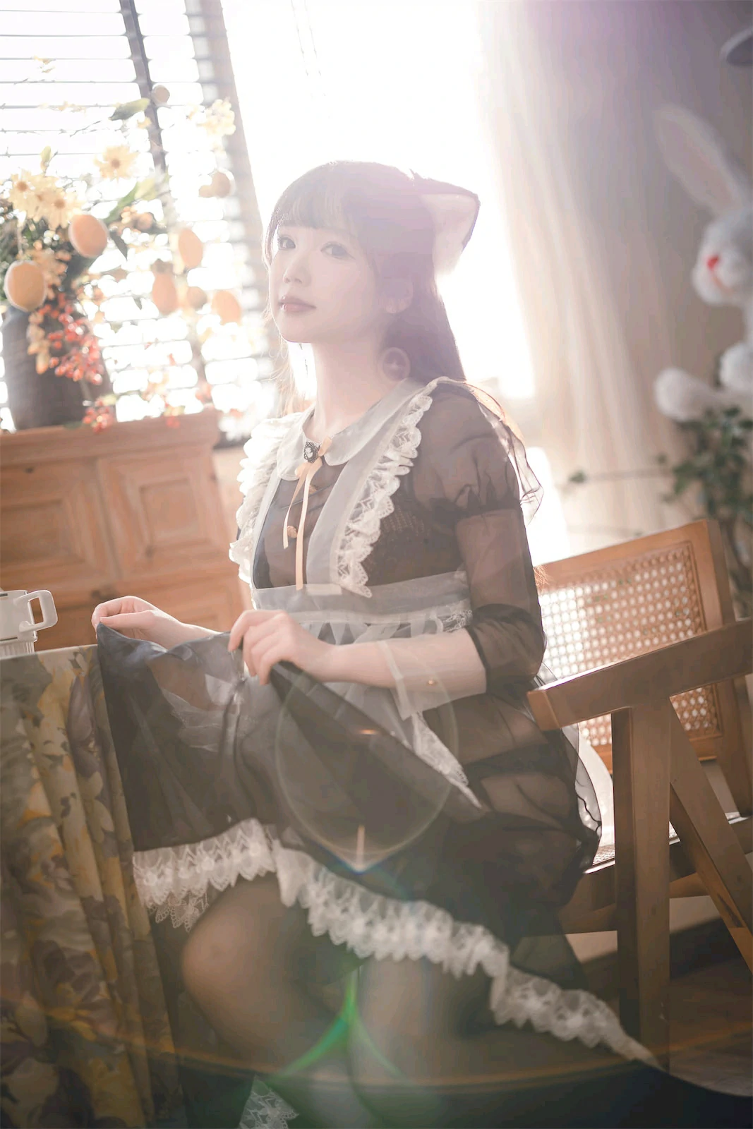雪晴Astra – 透明女仆 Cosplay-第28张
