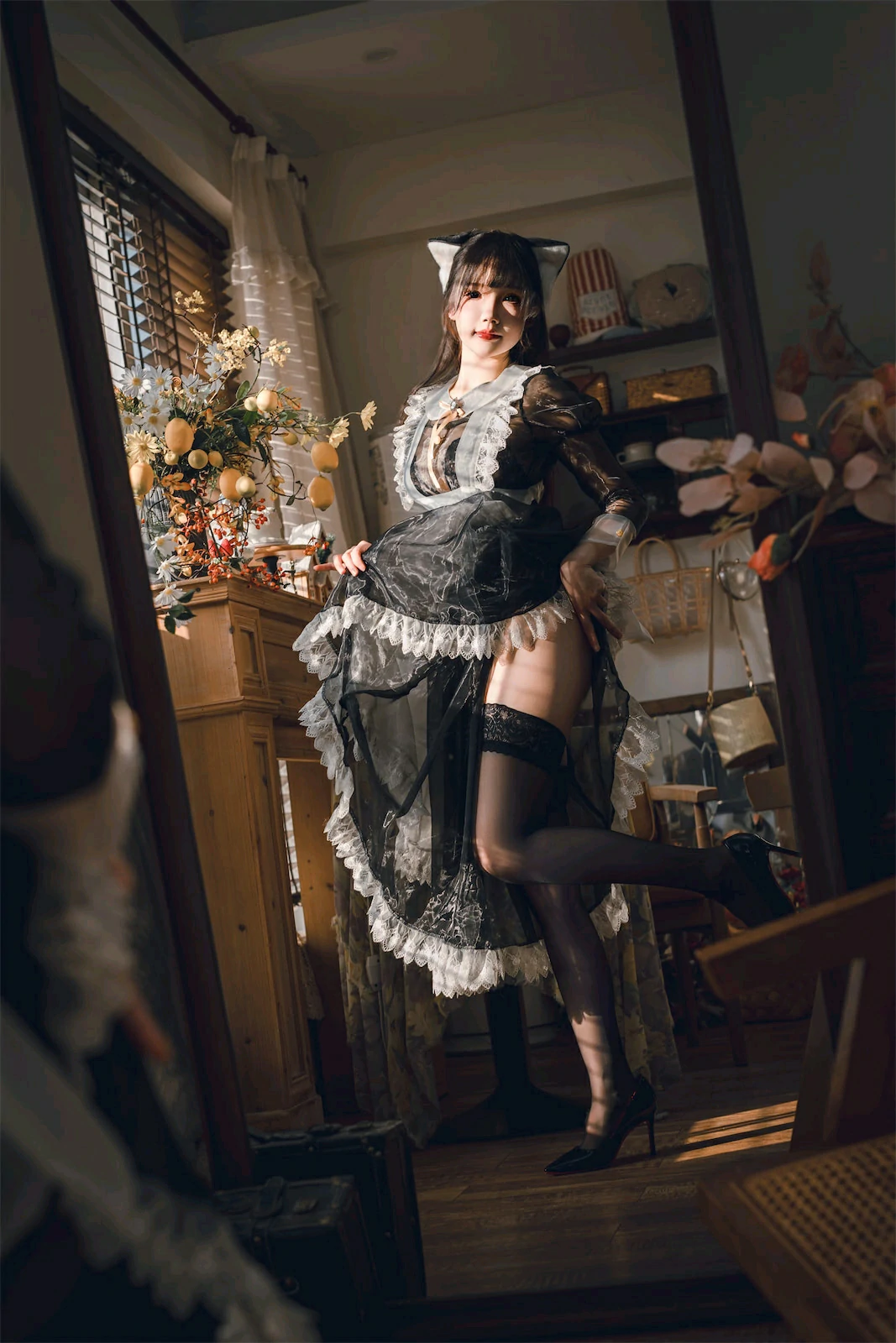 雪晴Astra – 透明女仆 Cosplay-第32张