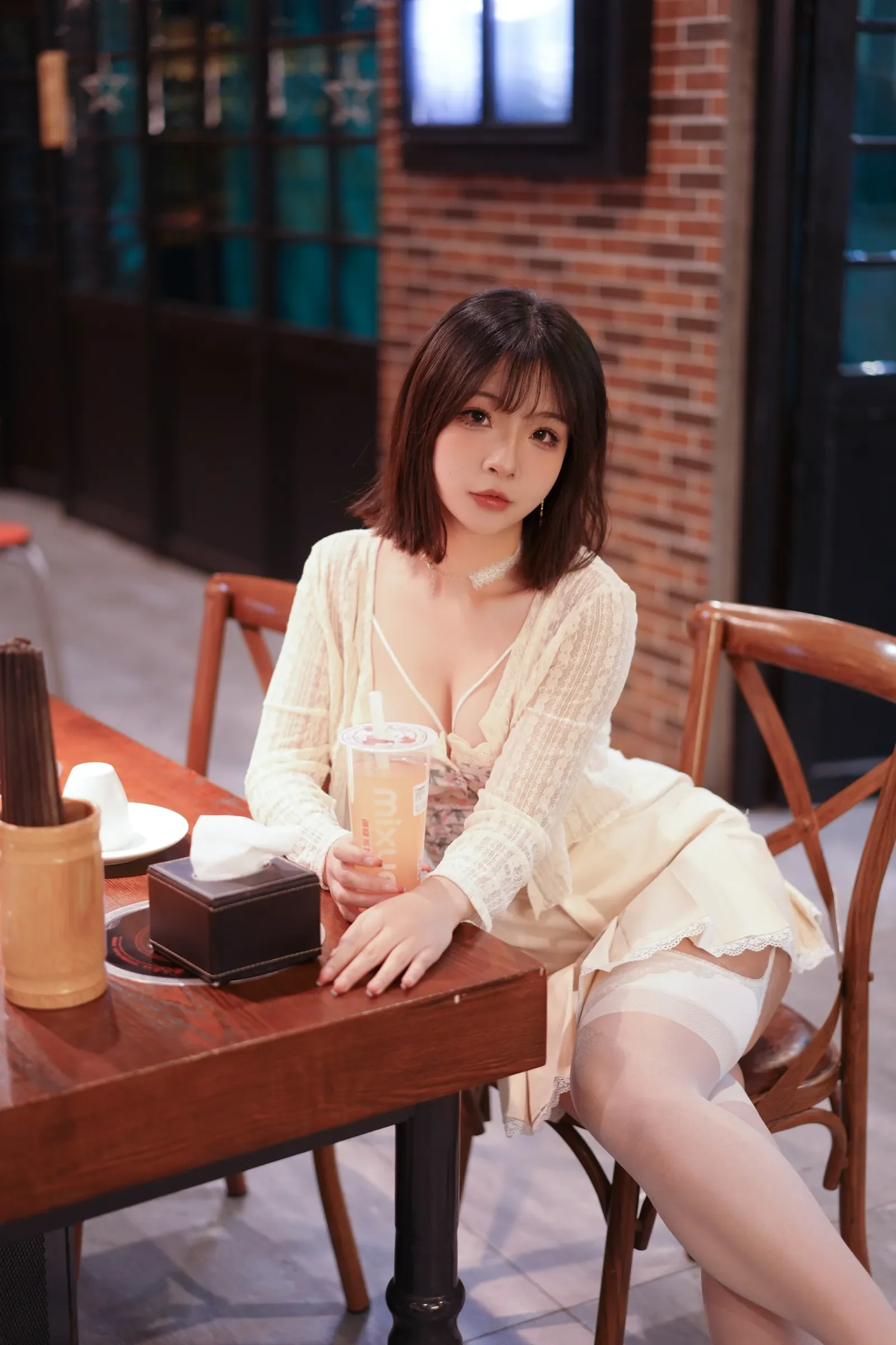 yuuhui玉汇 – 蕾丝情人 Cosplay-第49张