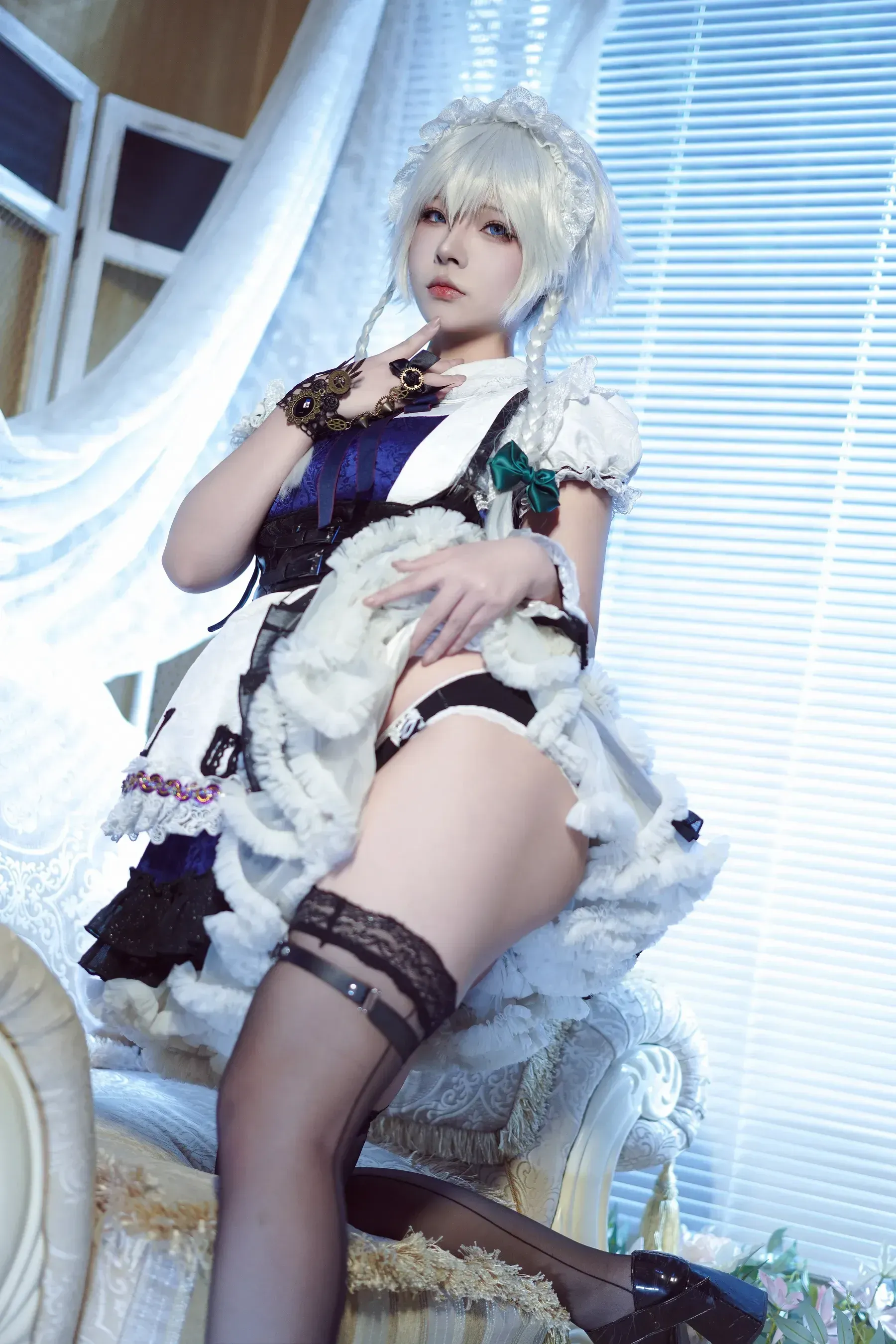 yuuhui玉汇 – 十六夜咲夜 Cosplay-第24张