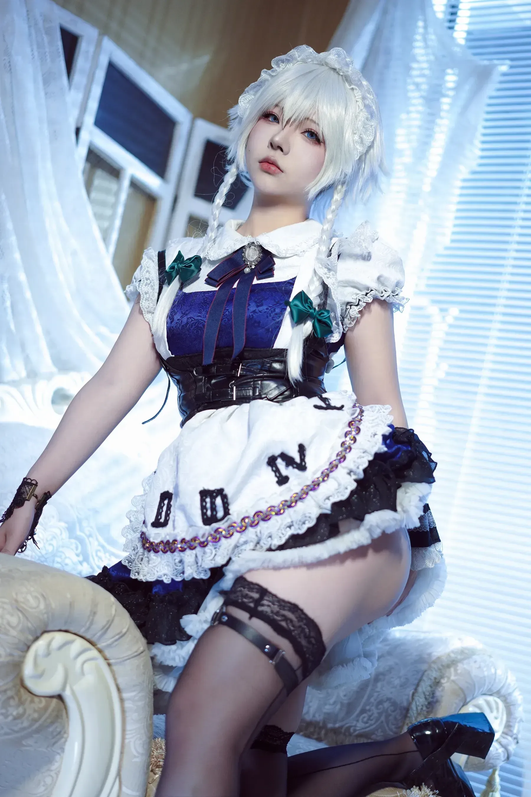 yuuhui玉汇 – 十六夜咲夜 Cosplay-第23张