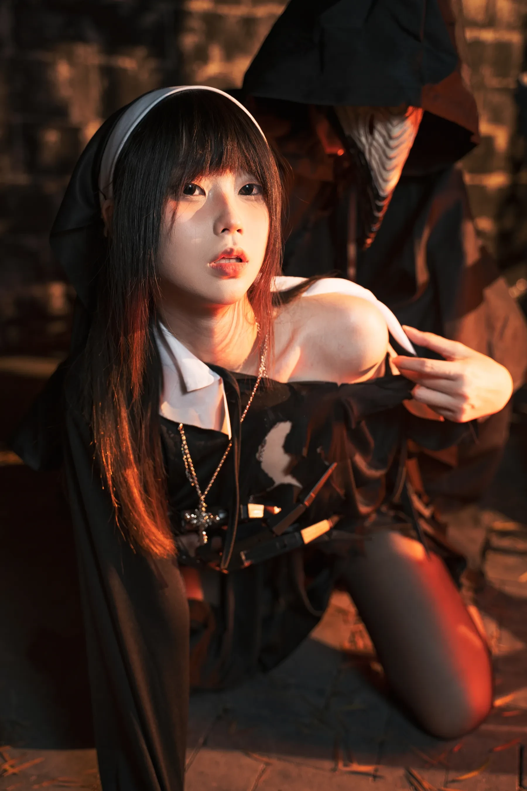 安曜曜 – 禁地修女 Cosplay-第20张
