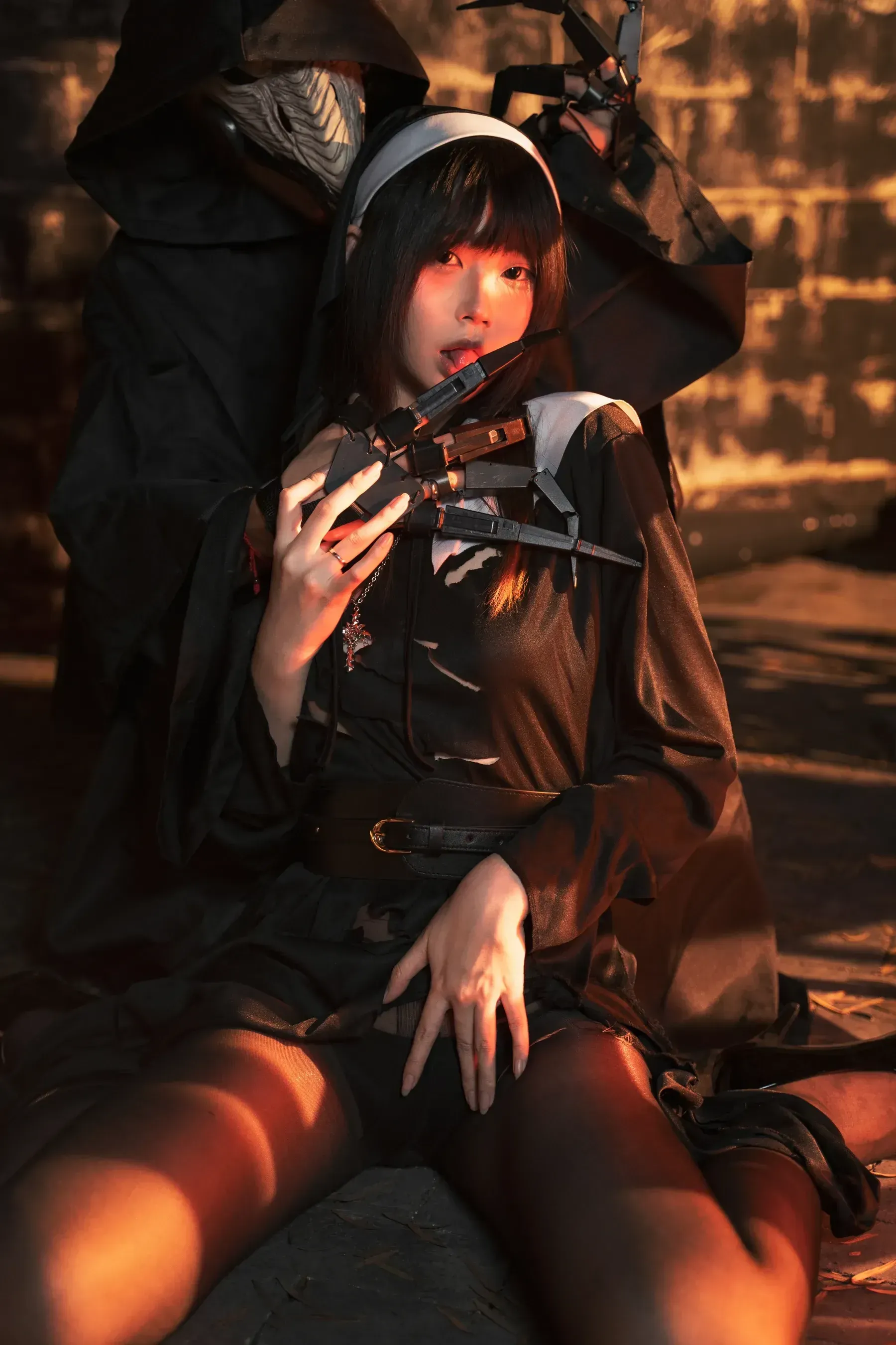 安曜曜 – 禁地修女 Cosplay-第19张