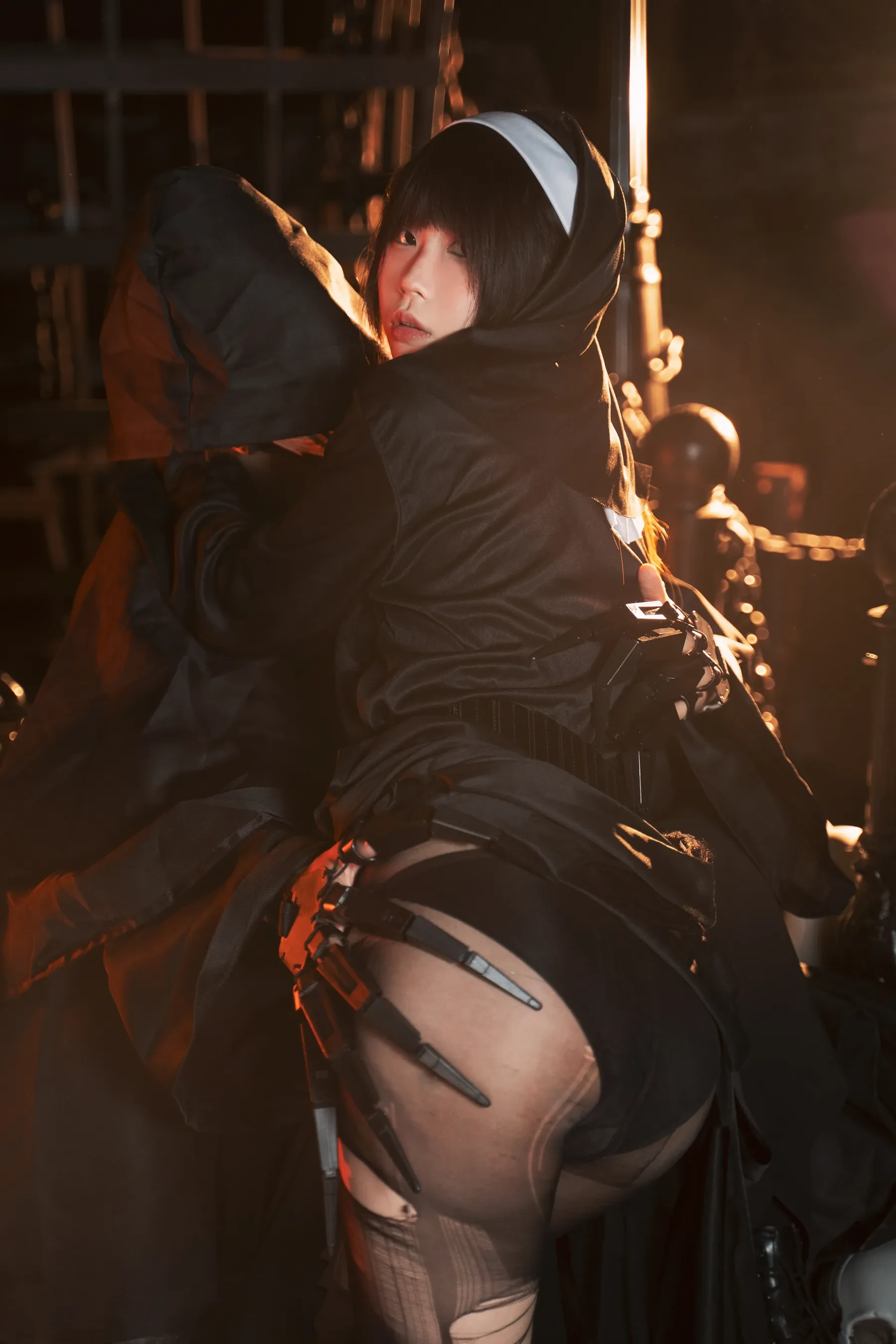 安曜曜 – 禁地修女 Cosplay-第22张