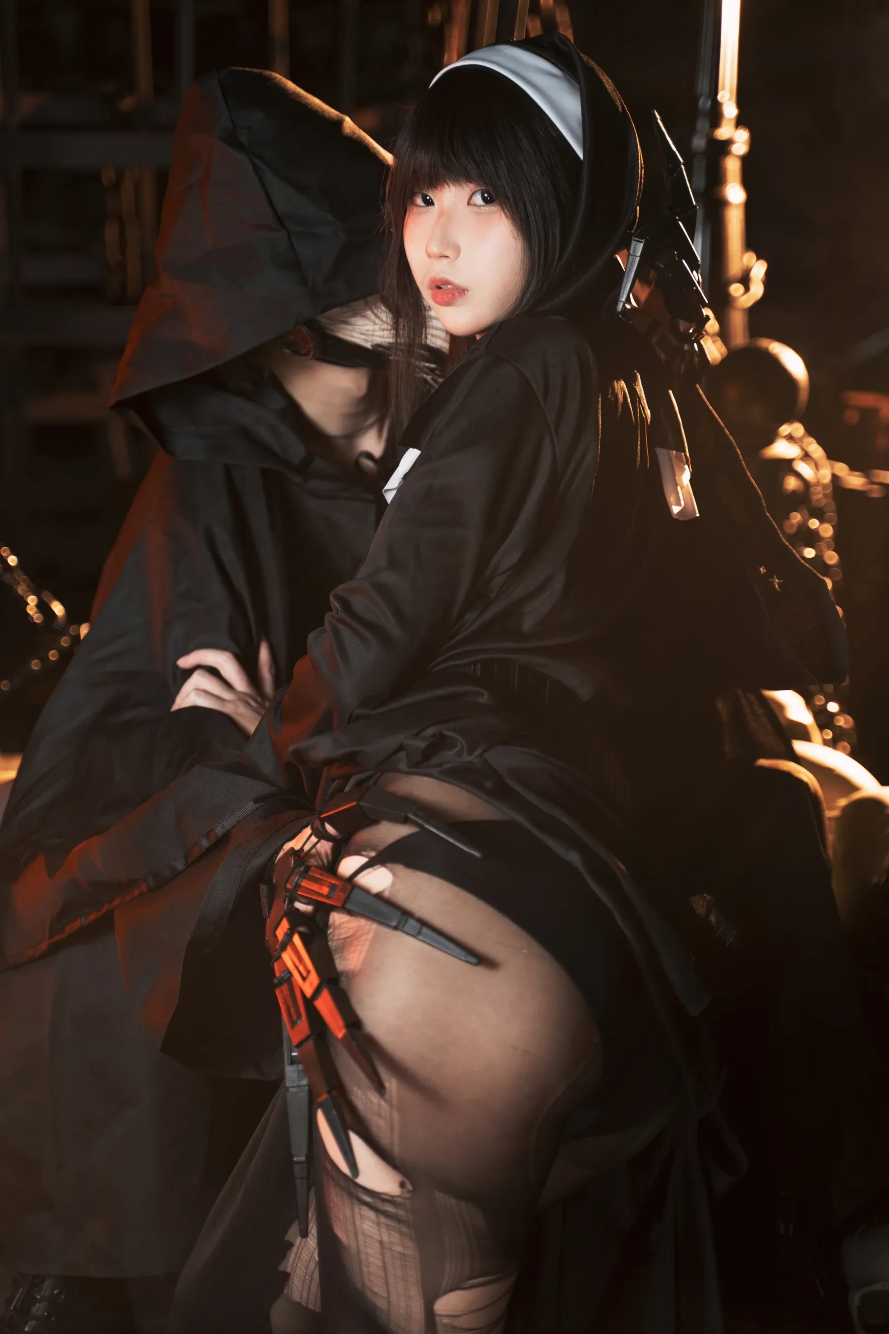 安曜曜 – 禁地修女 Cosplay-第23张