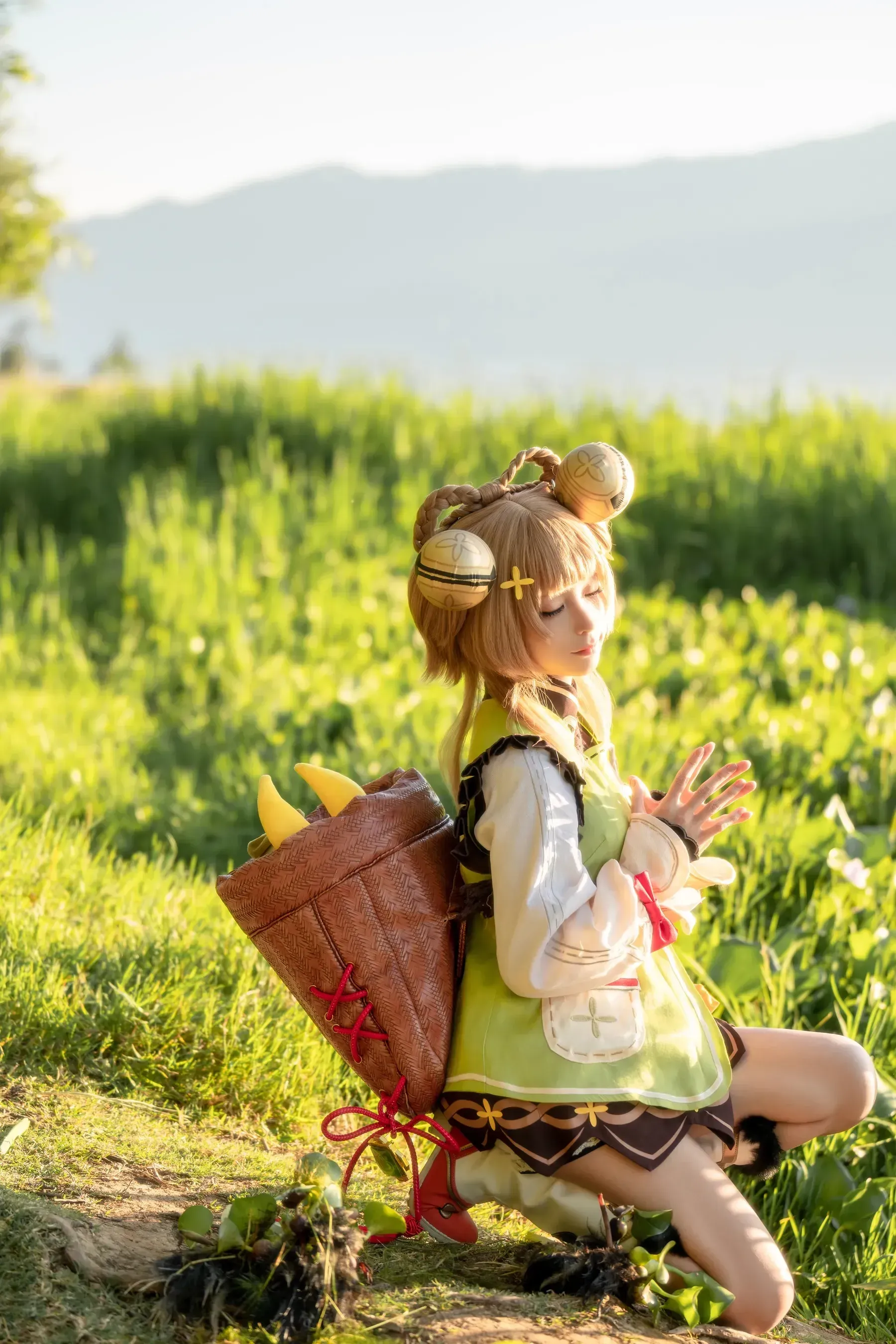 蠢沫沫 – 纳西妲-瑶瑶-绮良良 Cosplay-第25张