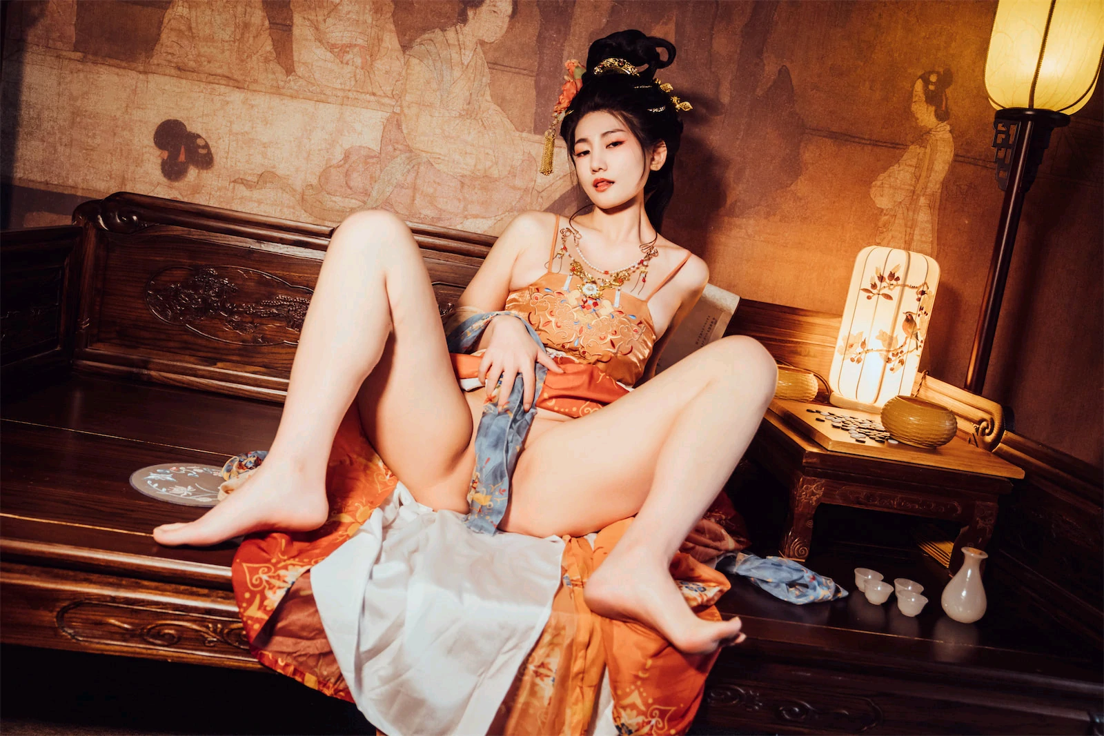 星澜是澜澜叫澜妹呀 – 宫廷春欲晚 Cosplay-第8张